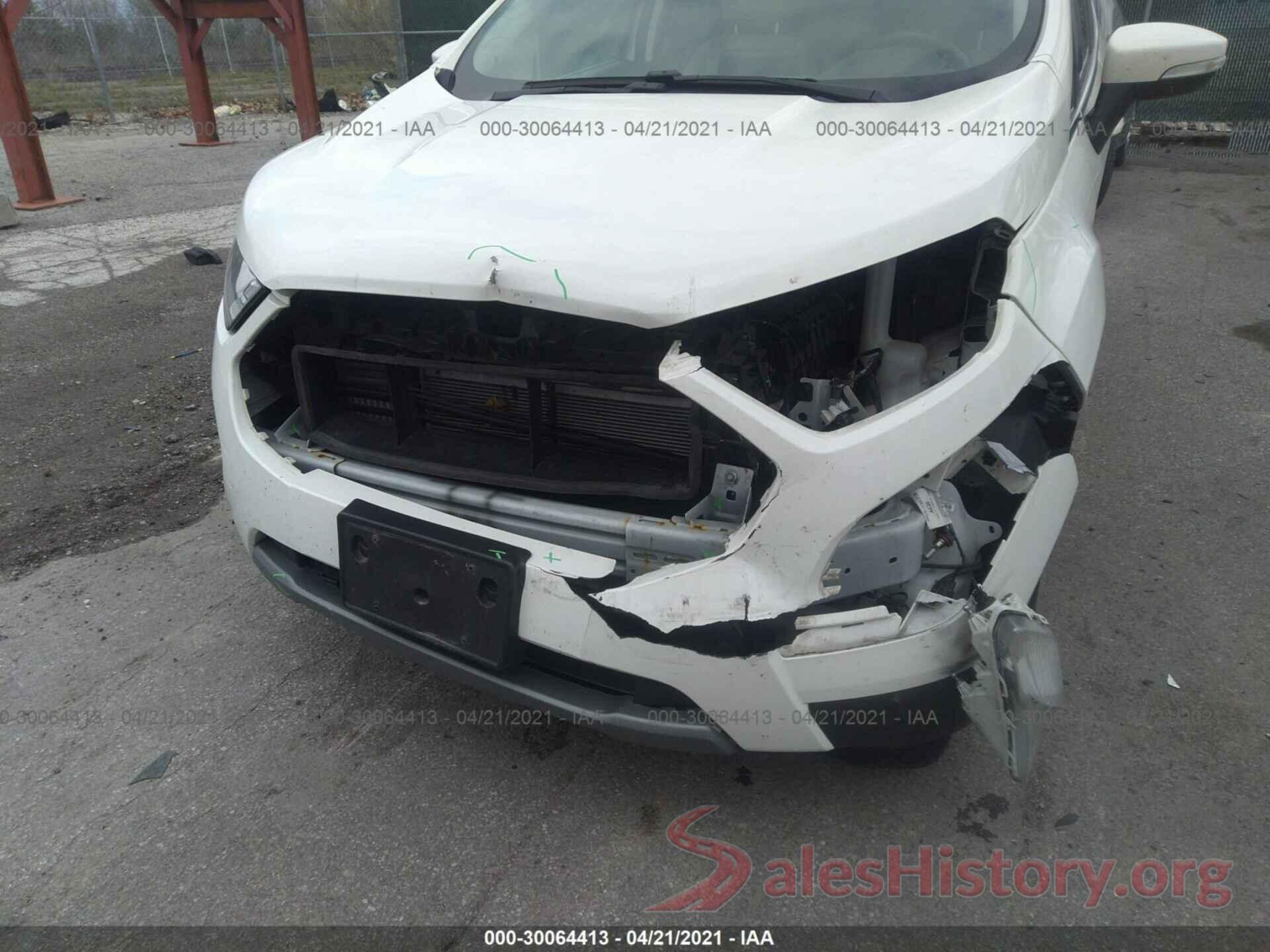 MAJ3S2KE2KC260810 2019 FORD ECOSPORT