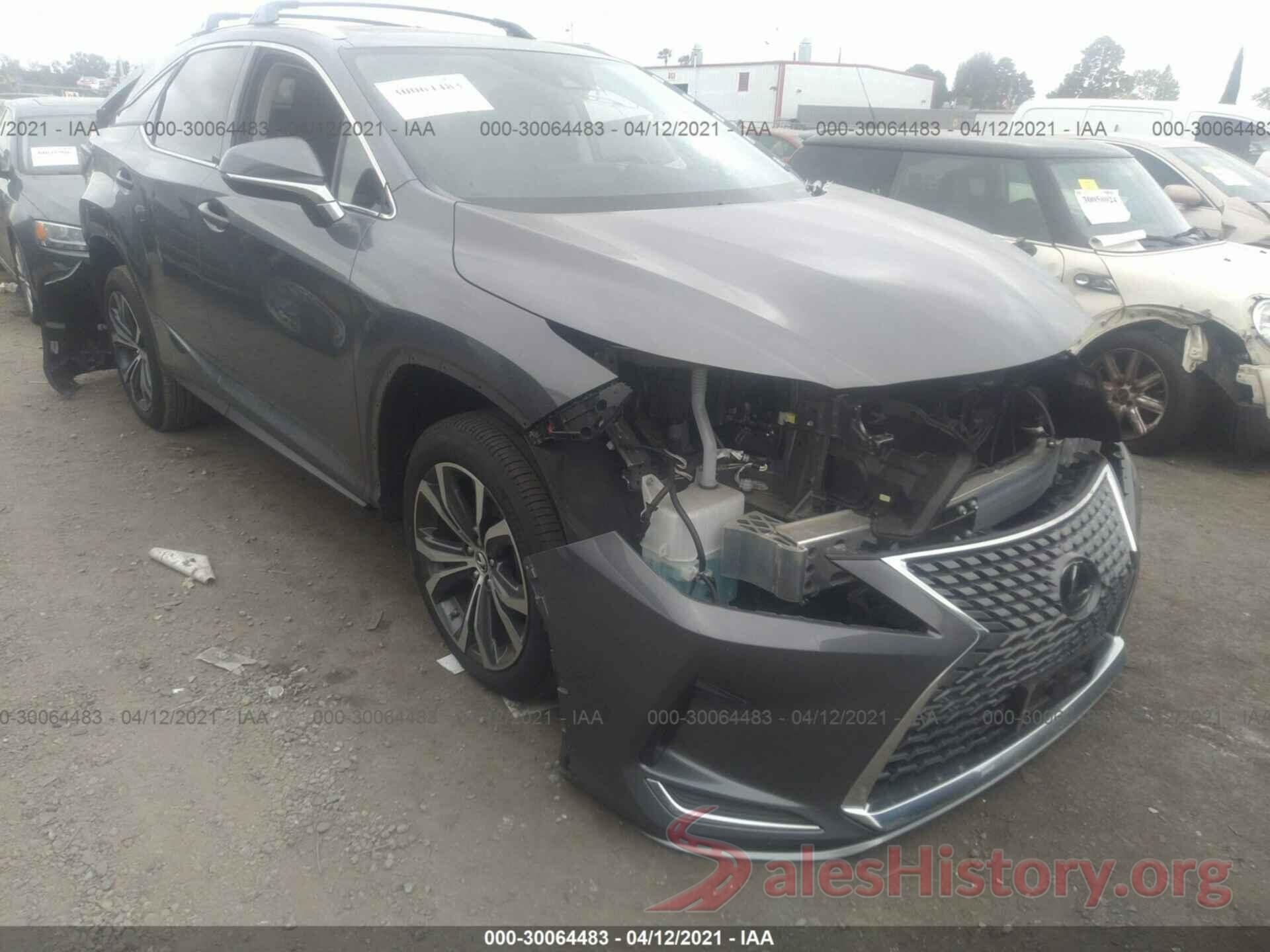 2T2HZMAA3LC167238 2020 LEXUS RX