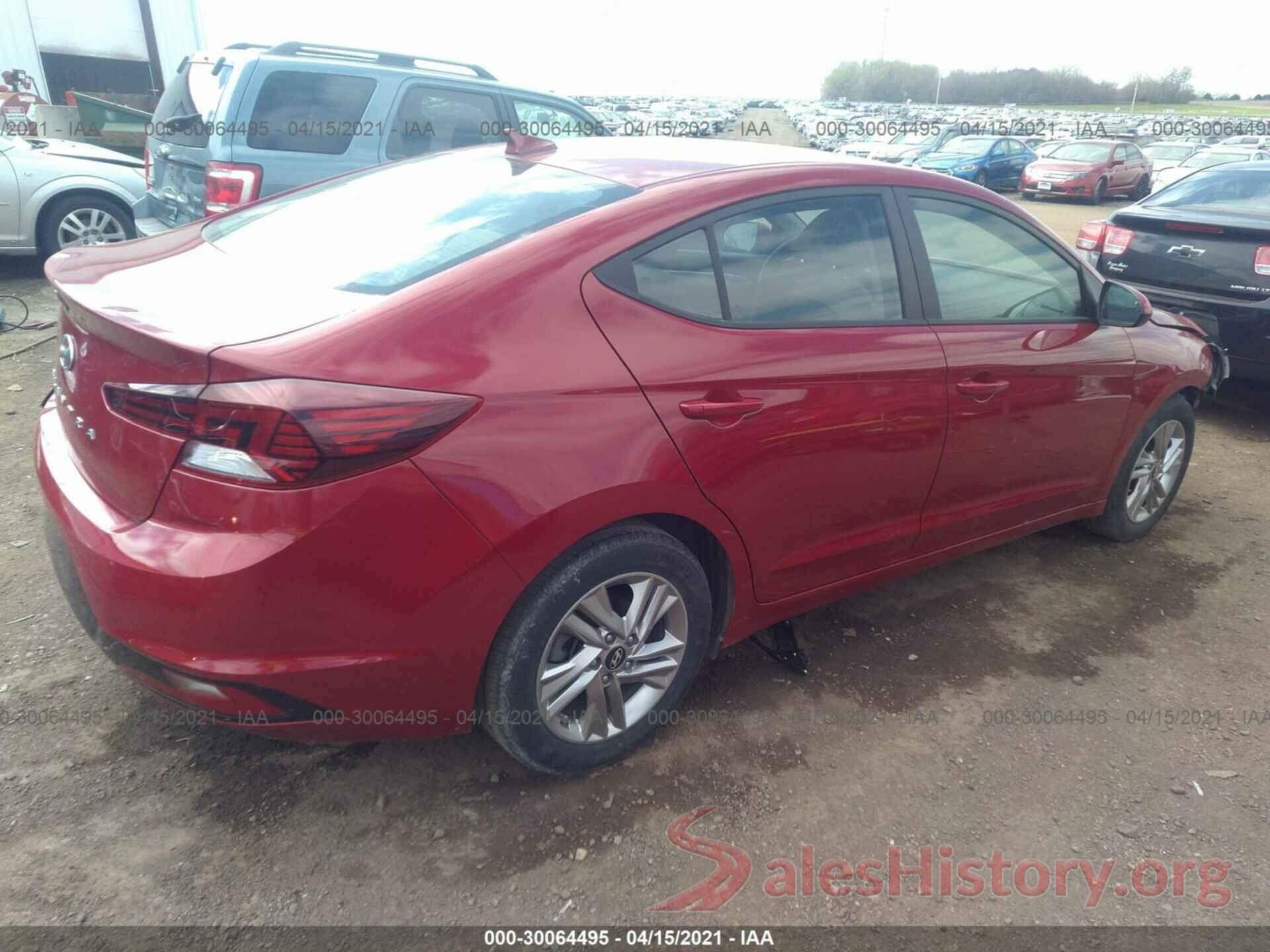 KMHD84LF1KU780289 2019 HYUNDAI ELANTRA