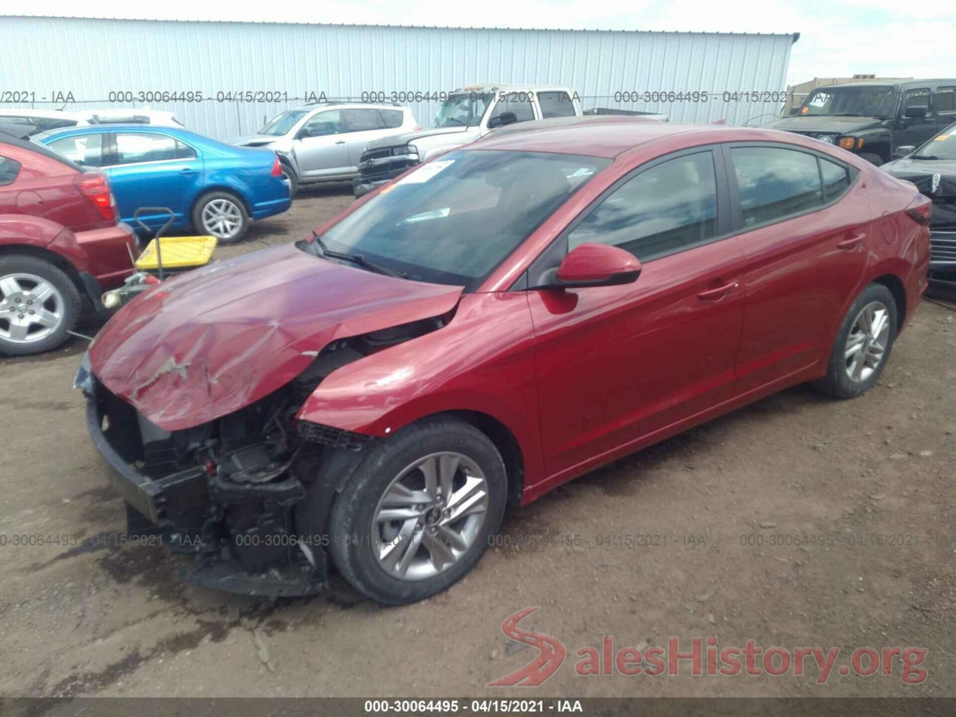 KMHD84LF1KU780289 2019 HYUNDAI ELANTRA