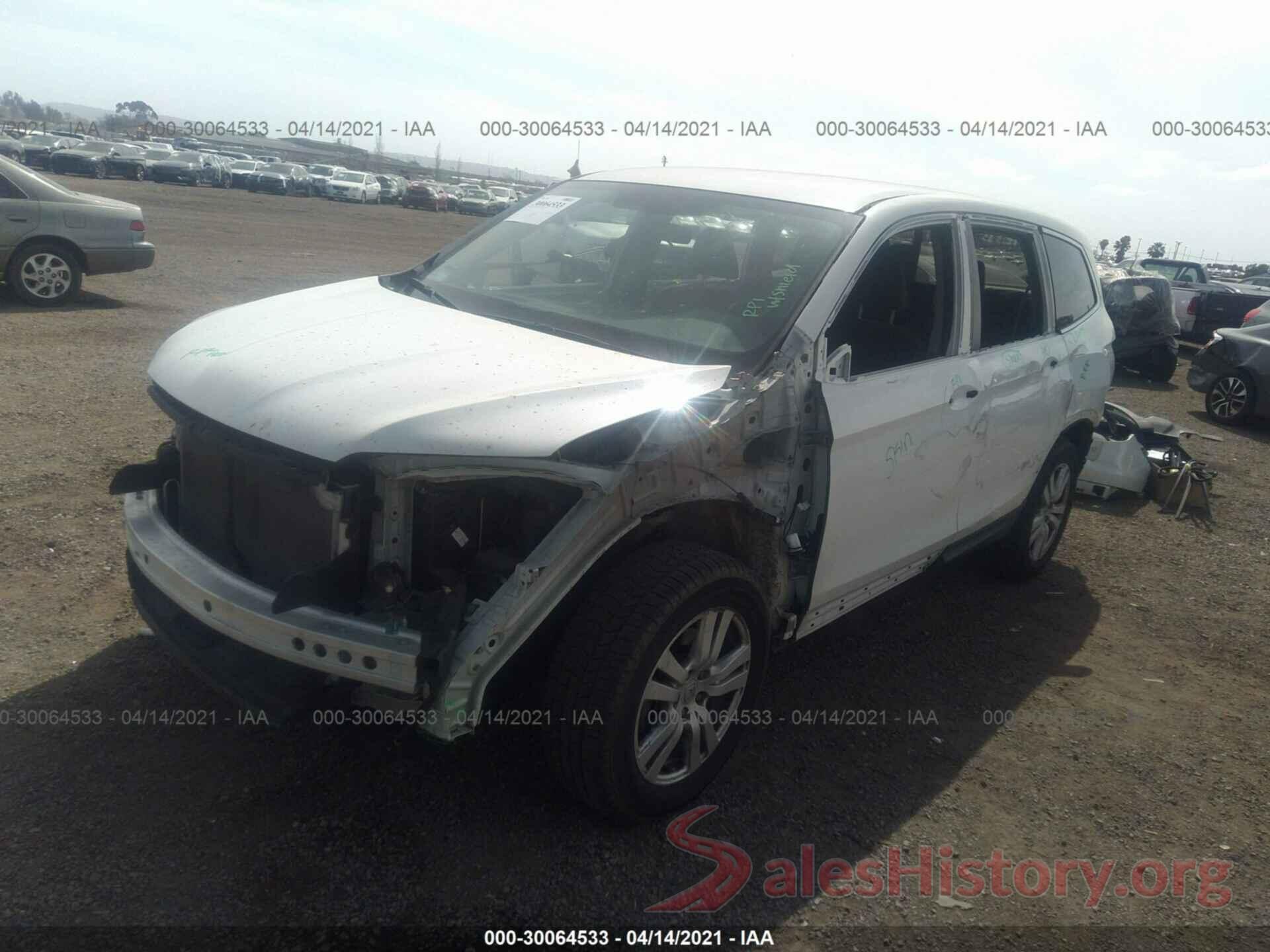 5FNYF5H16HB034775 2017 HONDA PILOT