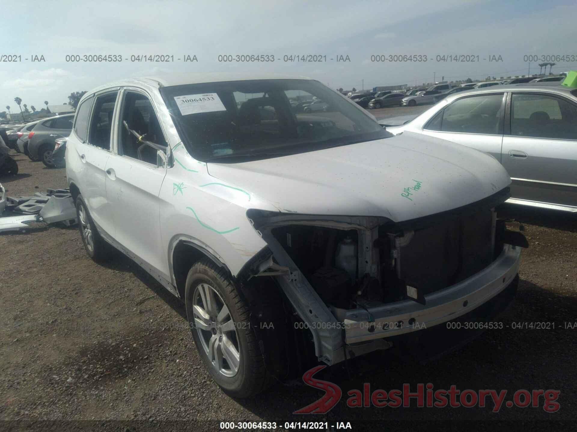 5FNYF5H16HB034775 2017 HONDA PILOT