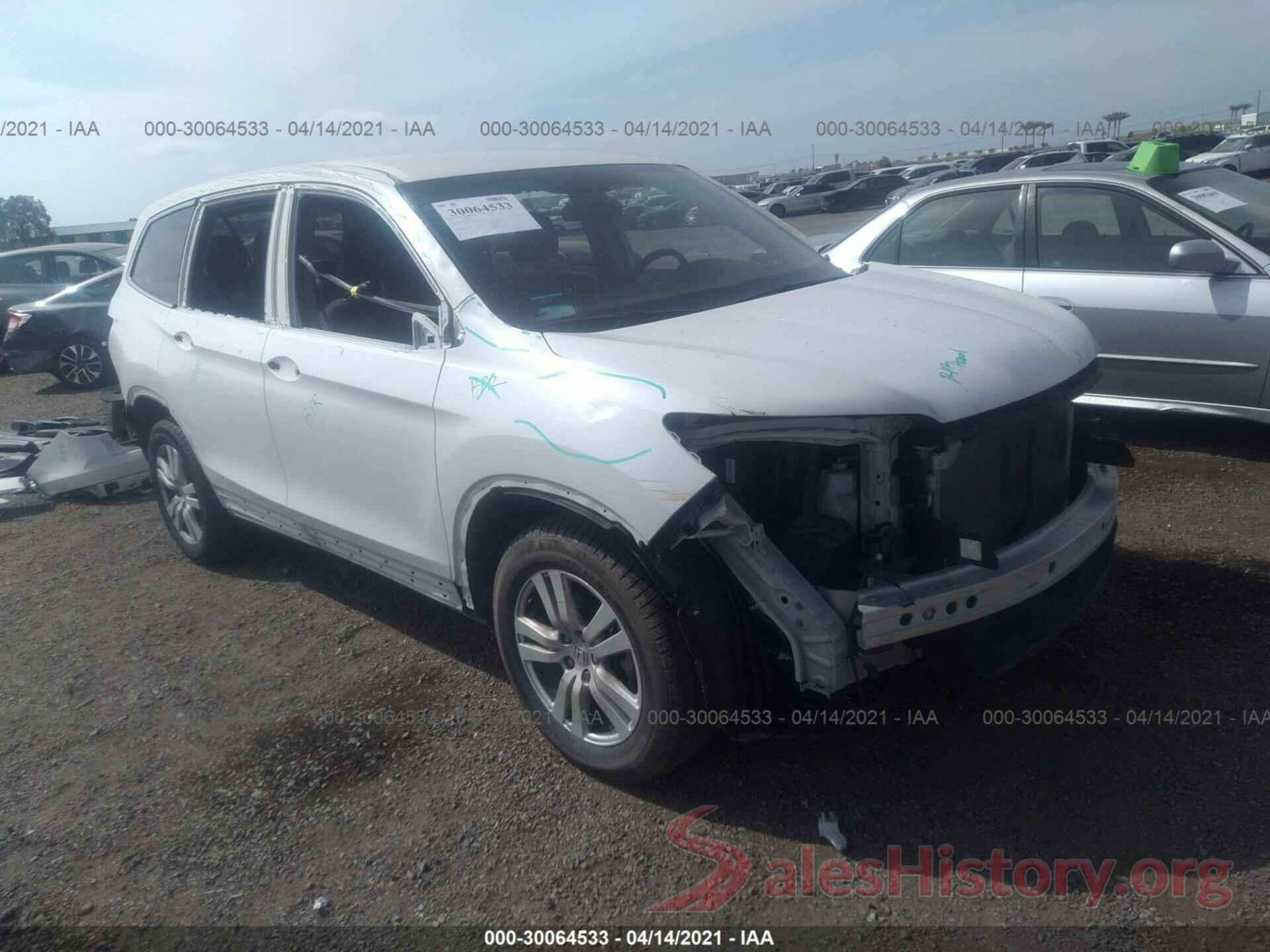 5FNYF5H16HB034775 2017 HONDA PILOT