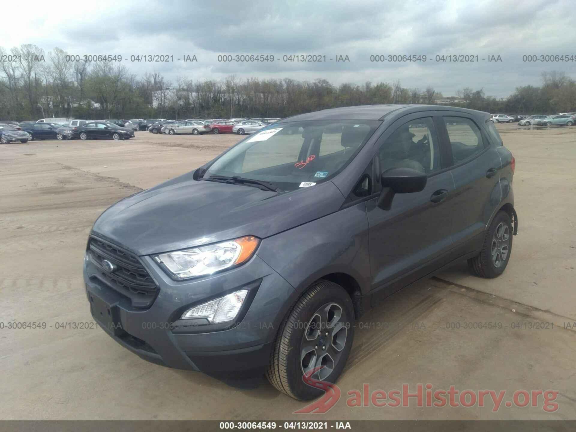 MAJ3S2FE6LC313424 2020 FORD ECOSPORT