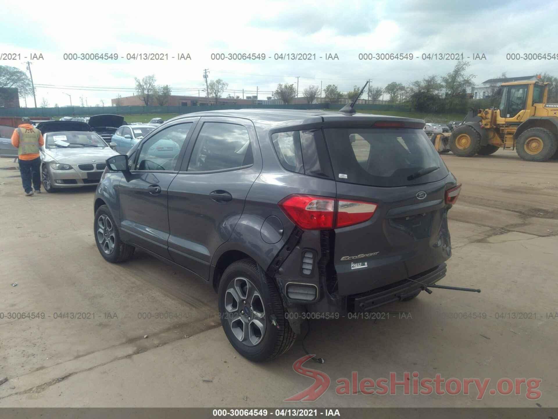 MAJ3S2FE6LC313424 2020 FORD ECOSPORT