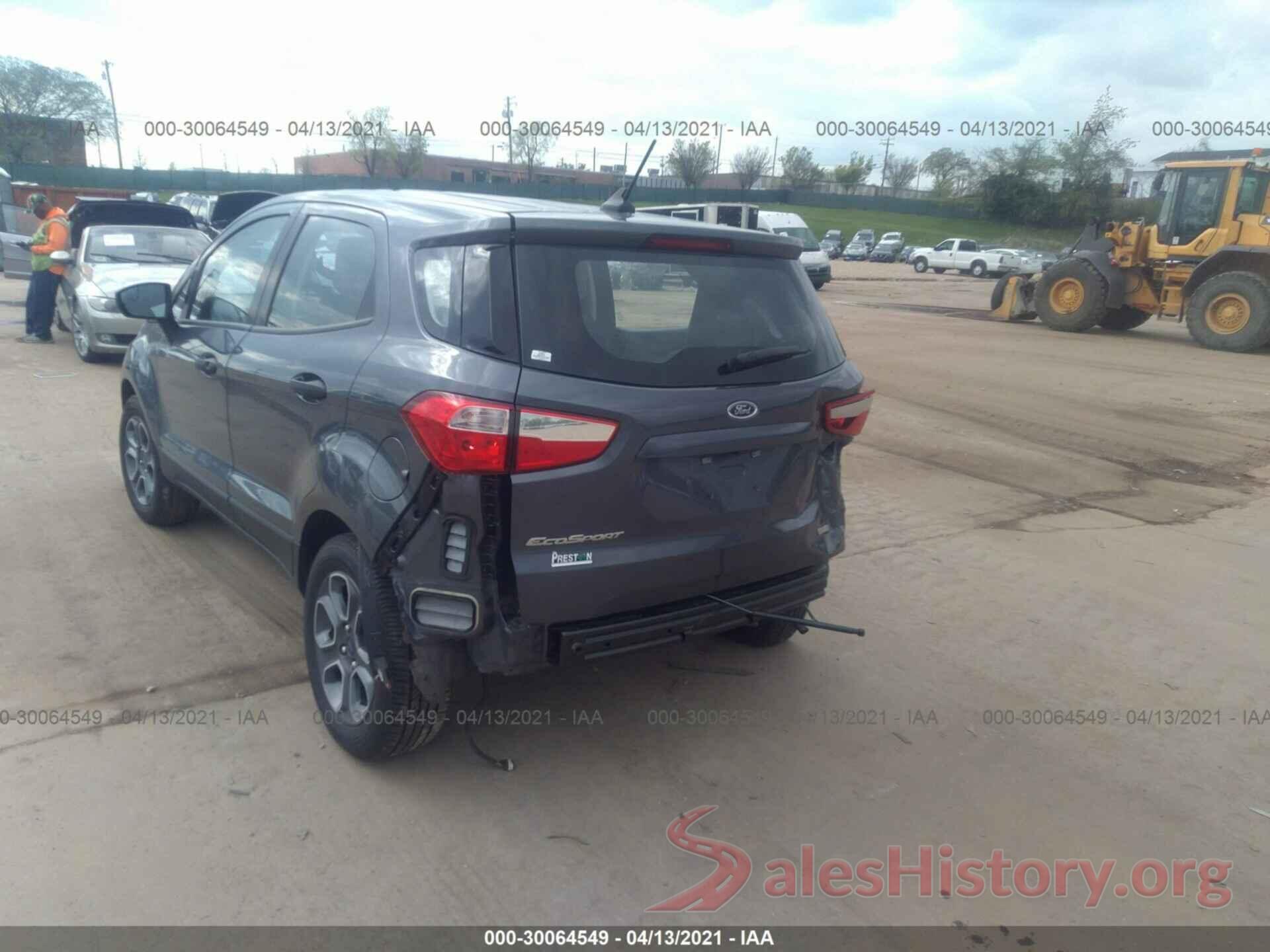 MAJ3S2FE6LC313424 2020 FORD ECOSPORT