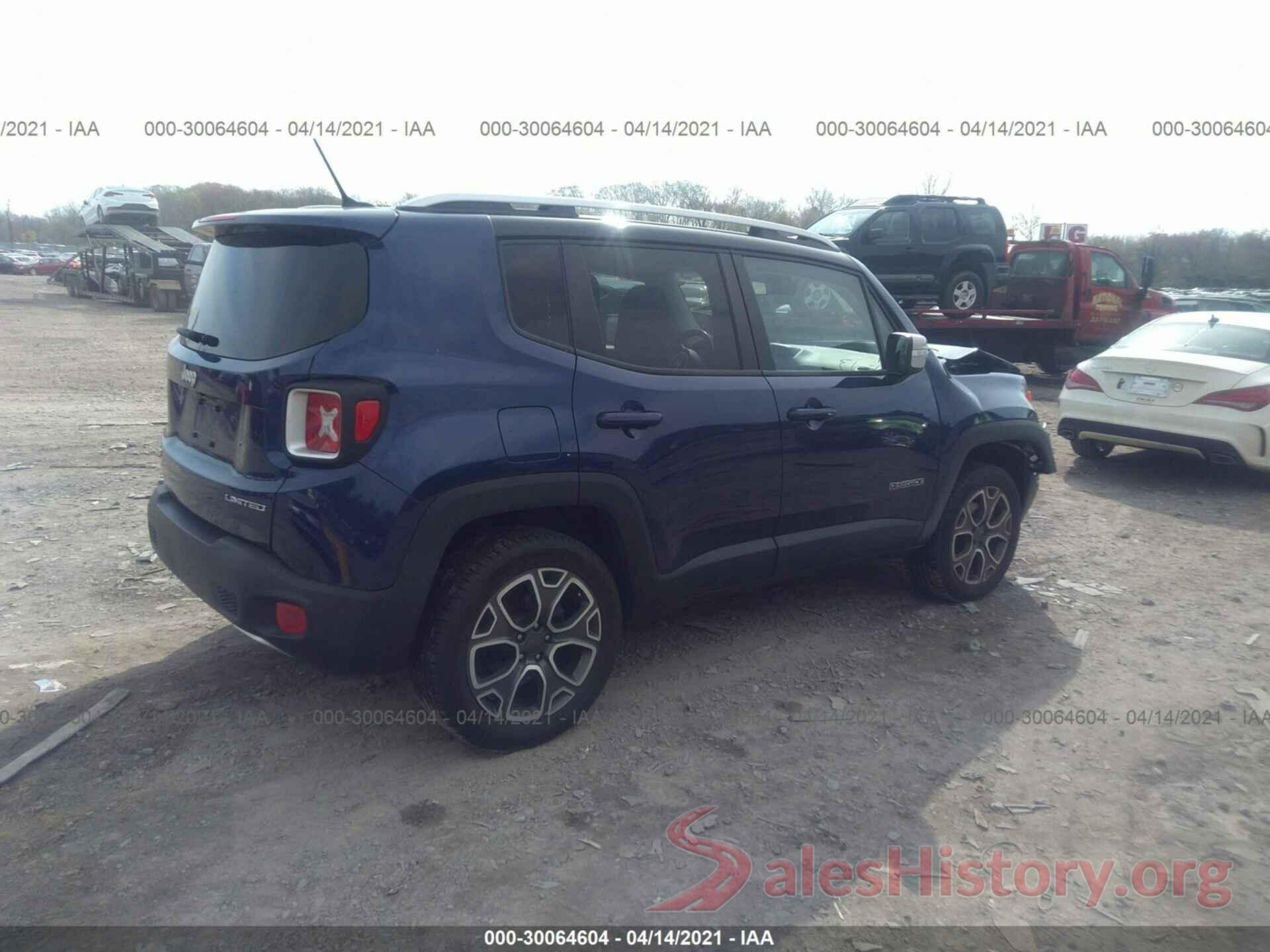 ZACCJBDB3HPF88192 2017 JEEP RENEGADE