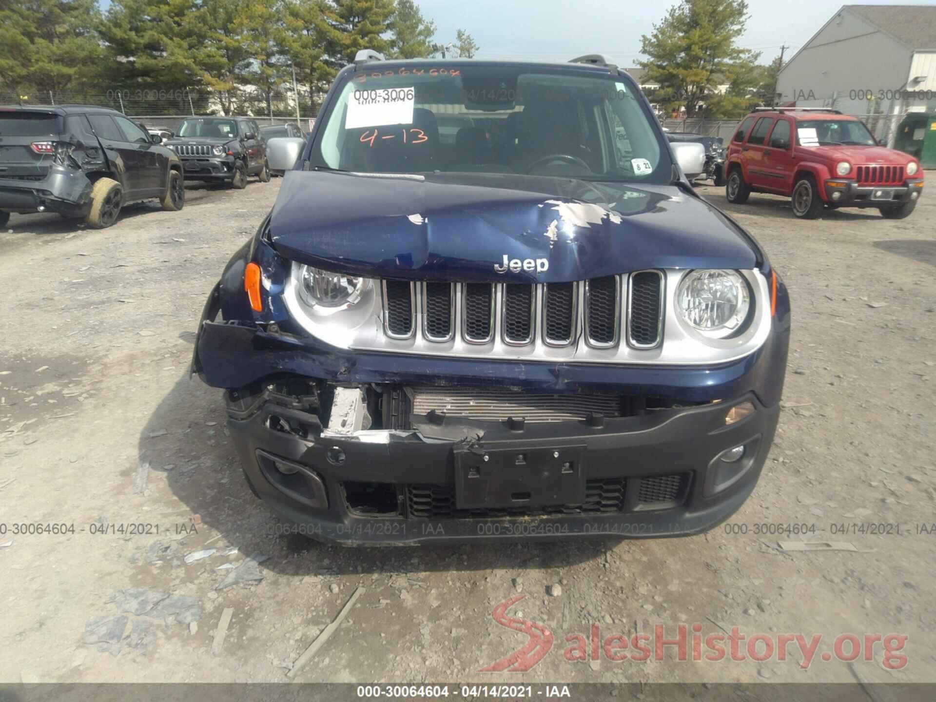 ZACCJBDB3HPF88192 2017 JEEP RENEGADE