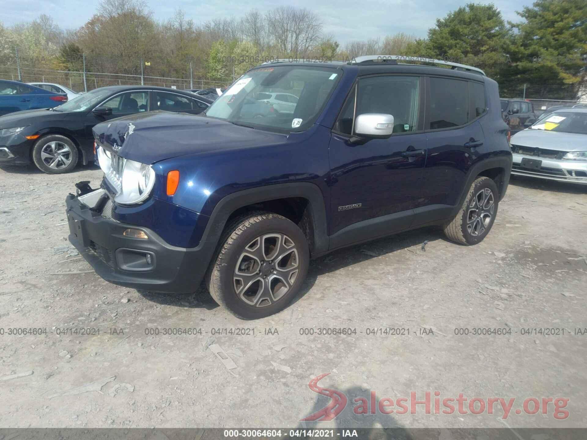 ZACCJBDB3HPF88192 2017 JEEP RENEGADE