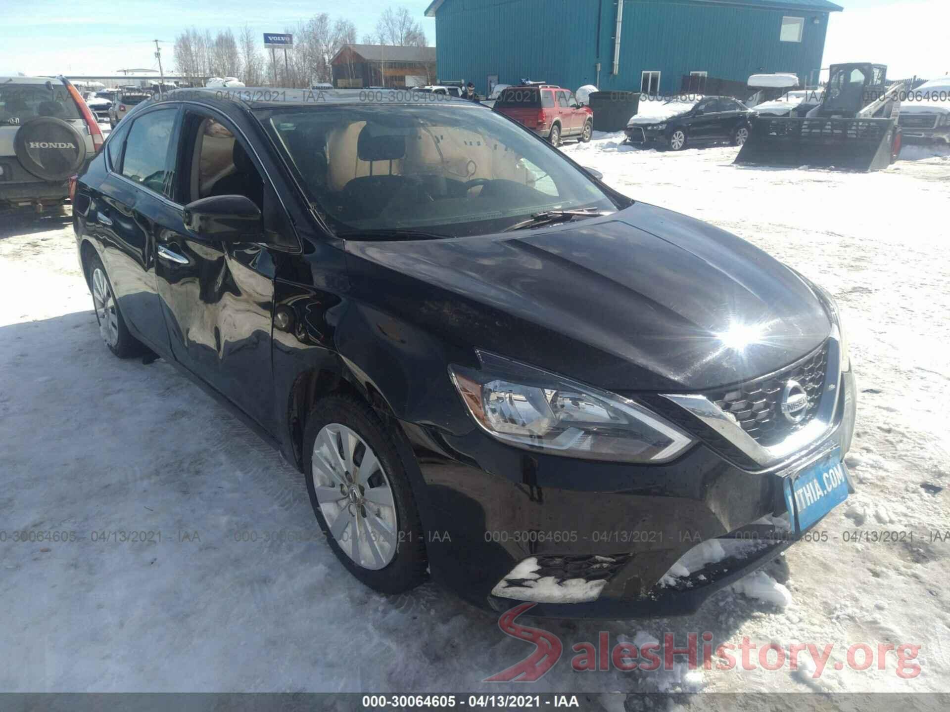 3N1AB7AP1KY313332 2019 NISSAN SENTRA