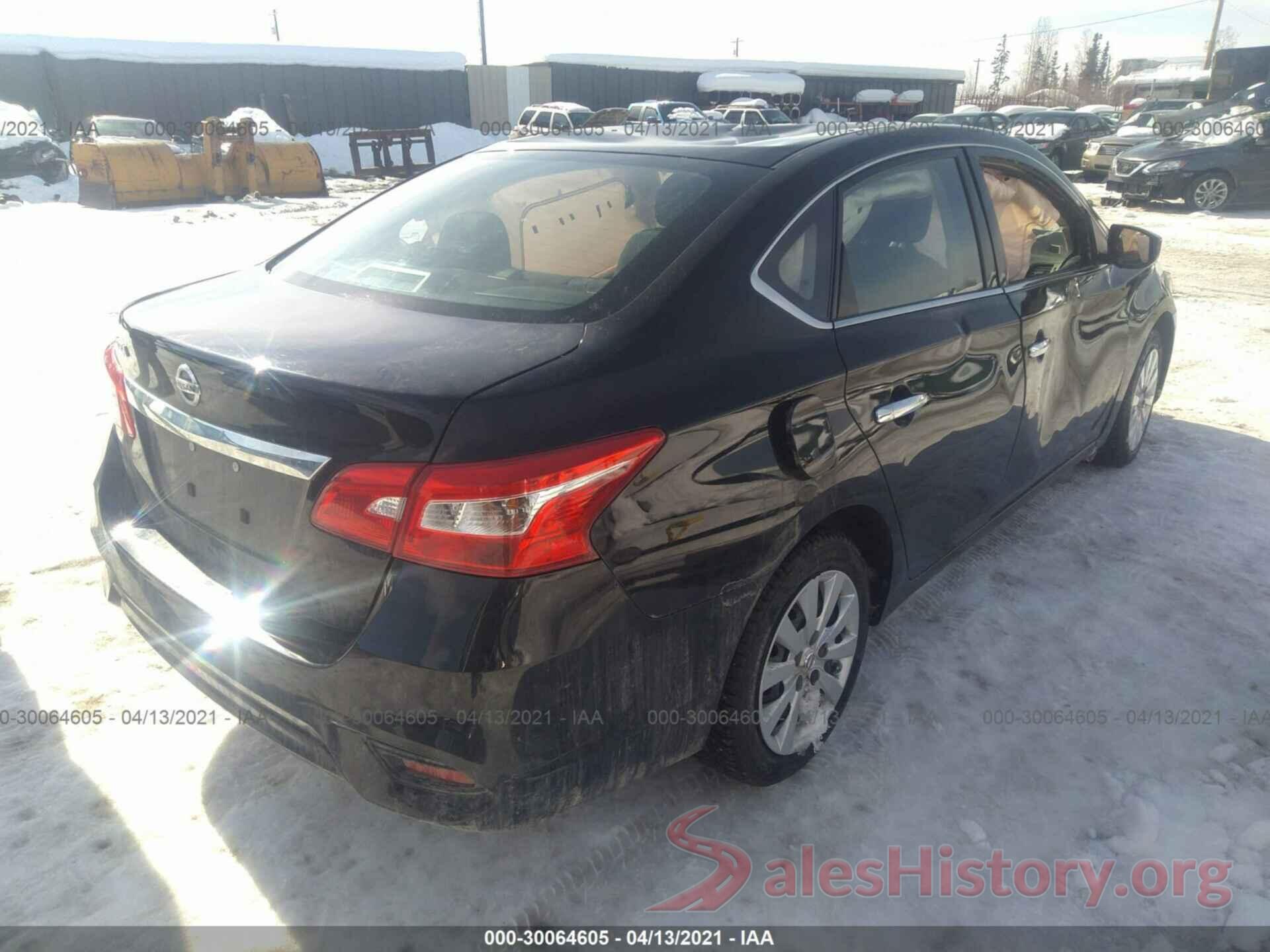 3N1AB7AP1KY313332 2019 NISSAN SENTRA