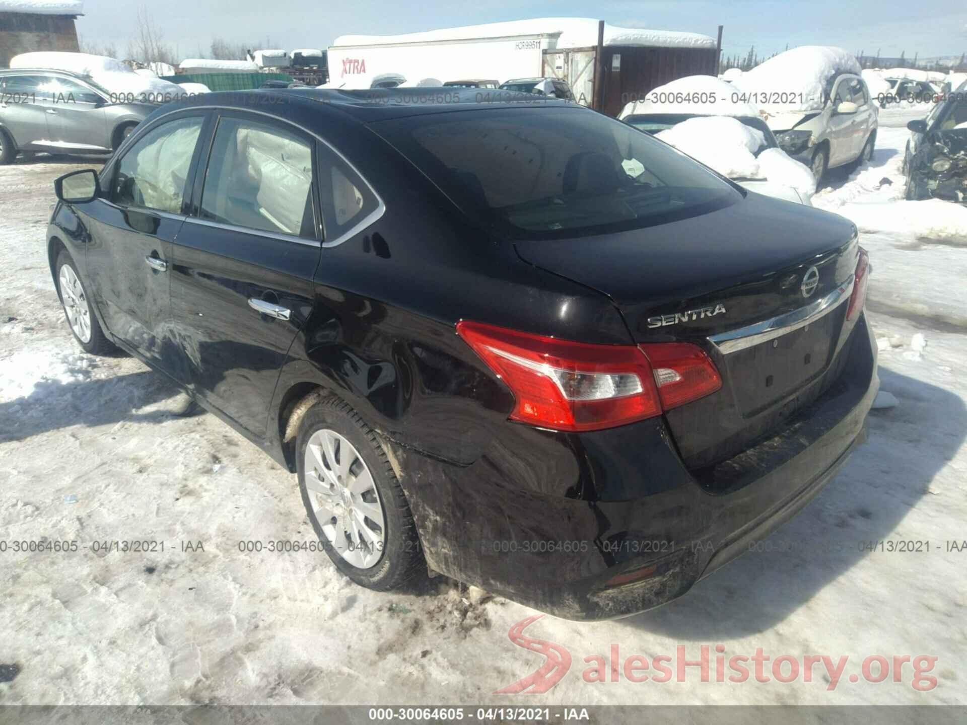 3N1AB7AP1KY313332 2019 NISSAN SENTRA