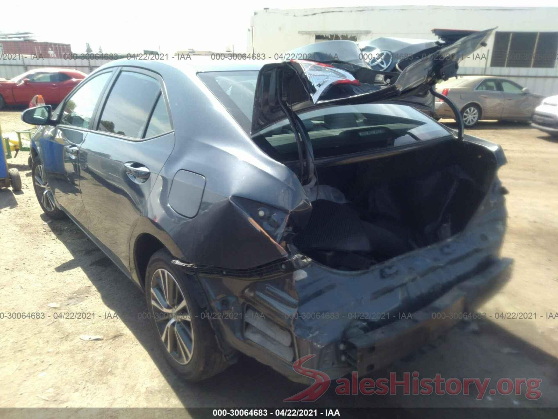 5YFBURHE1GP426717 2016 TOYOTA COROLLA