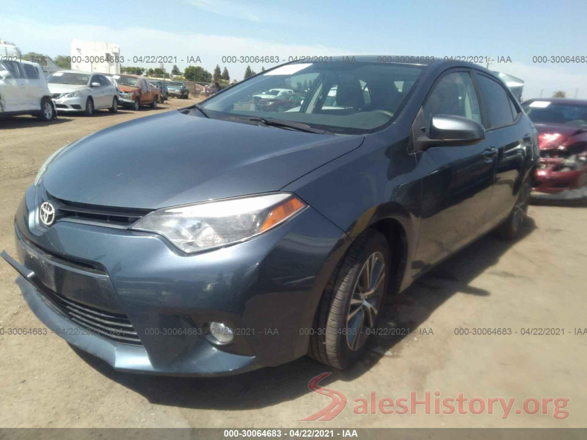 5YFBURHE1GP426717 2016 TOYOTA COROLLA