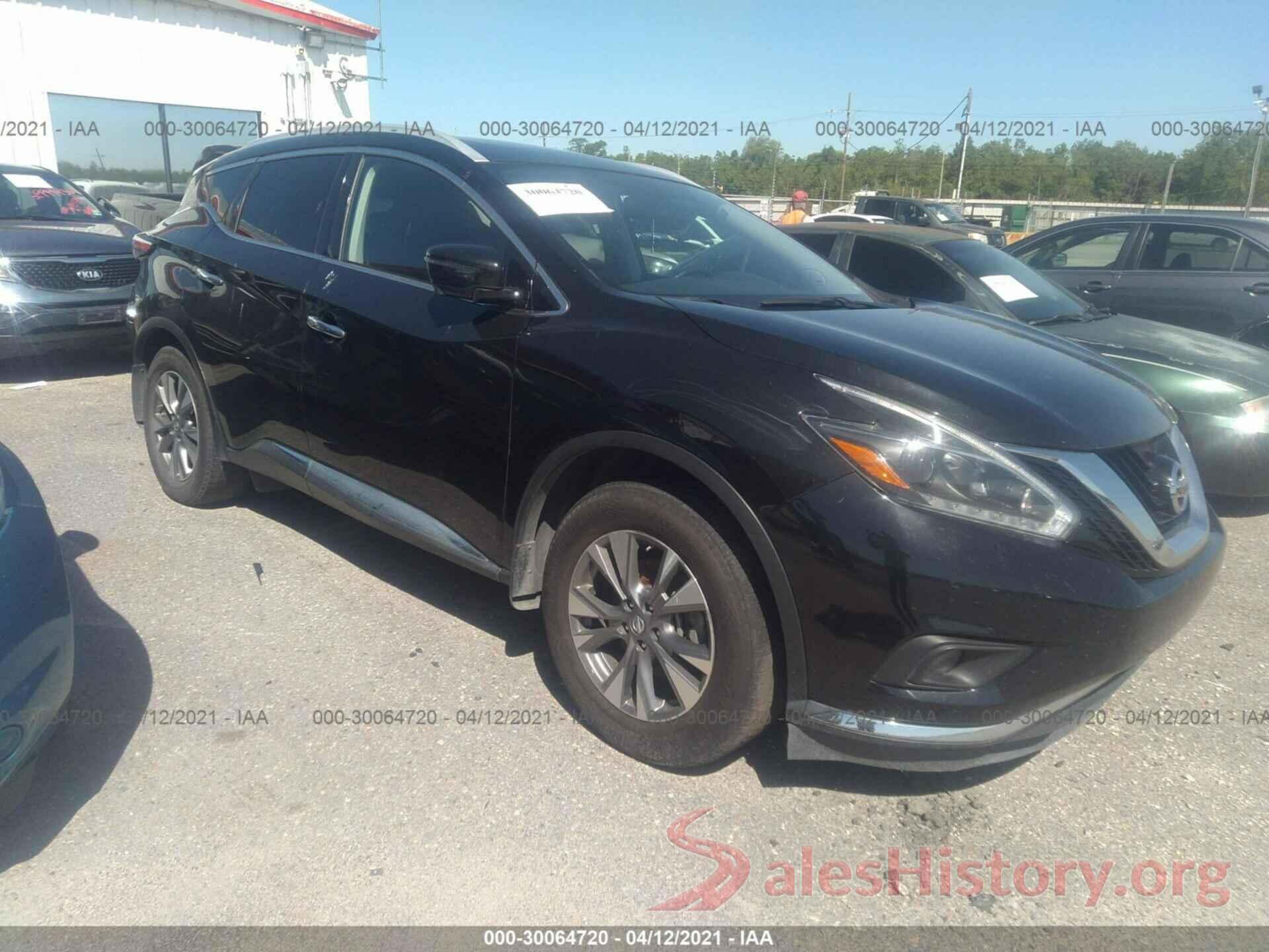 5N1AZ2MH2JN153257 2018 NISSAN MURANO