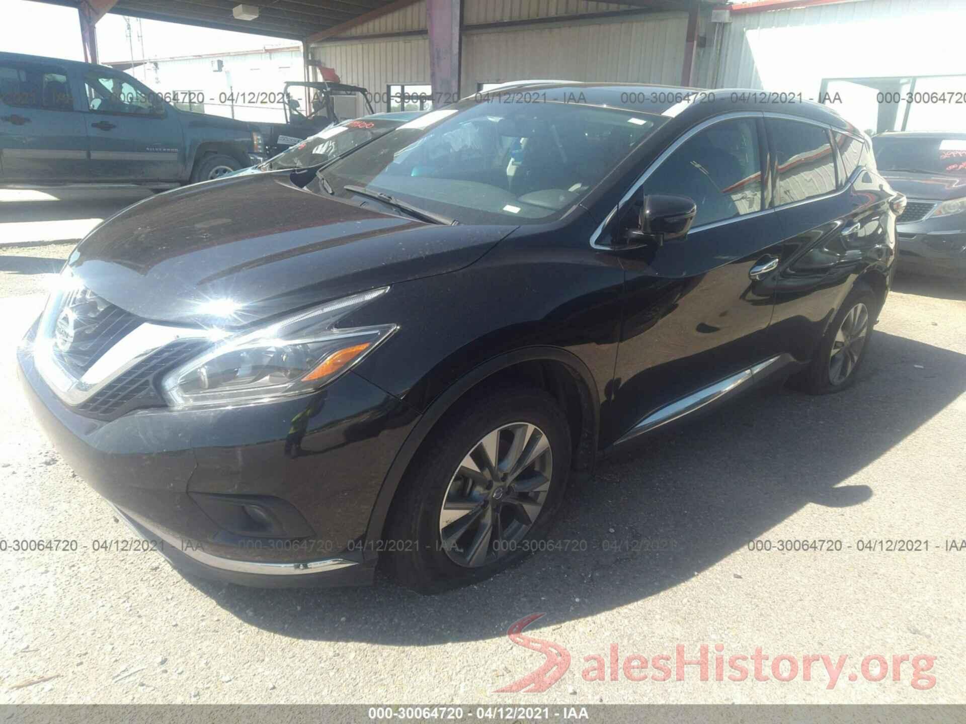 5N1AZ2MH2JN153257 2018 NISSAN MURANO