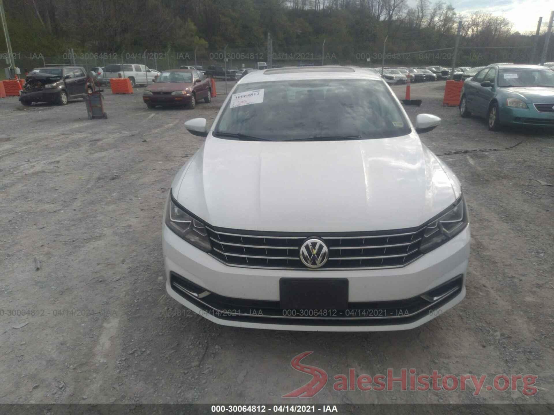 1VWBT7A39GC048605 2016 VOLKSWAGEN PASSAT