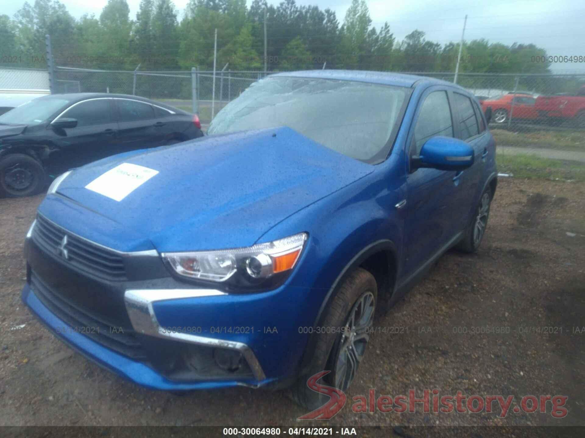 JA4AP3AU8HZ006066 2017 MITSUBISHI OUTLANDER SPORT