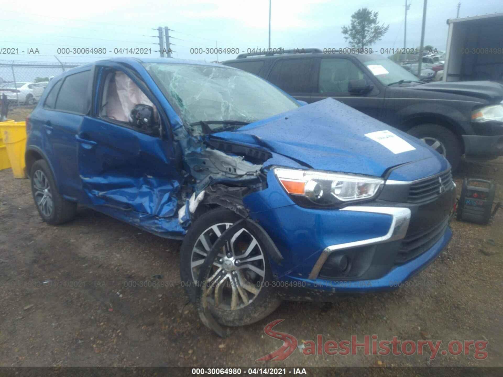 JA4AP3AU8HZ006066 2017 MITSUBISHI OUTLANDER SPORT