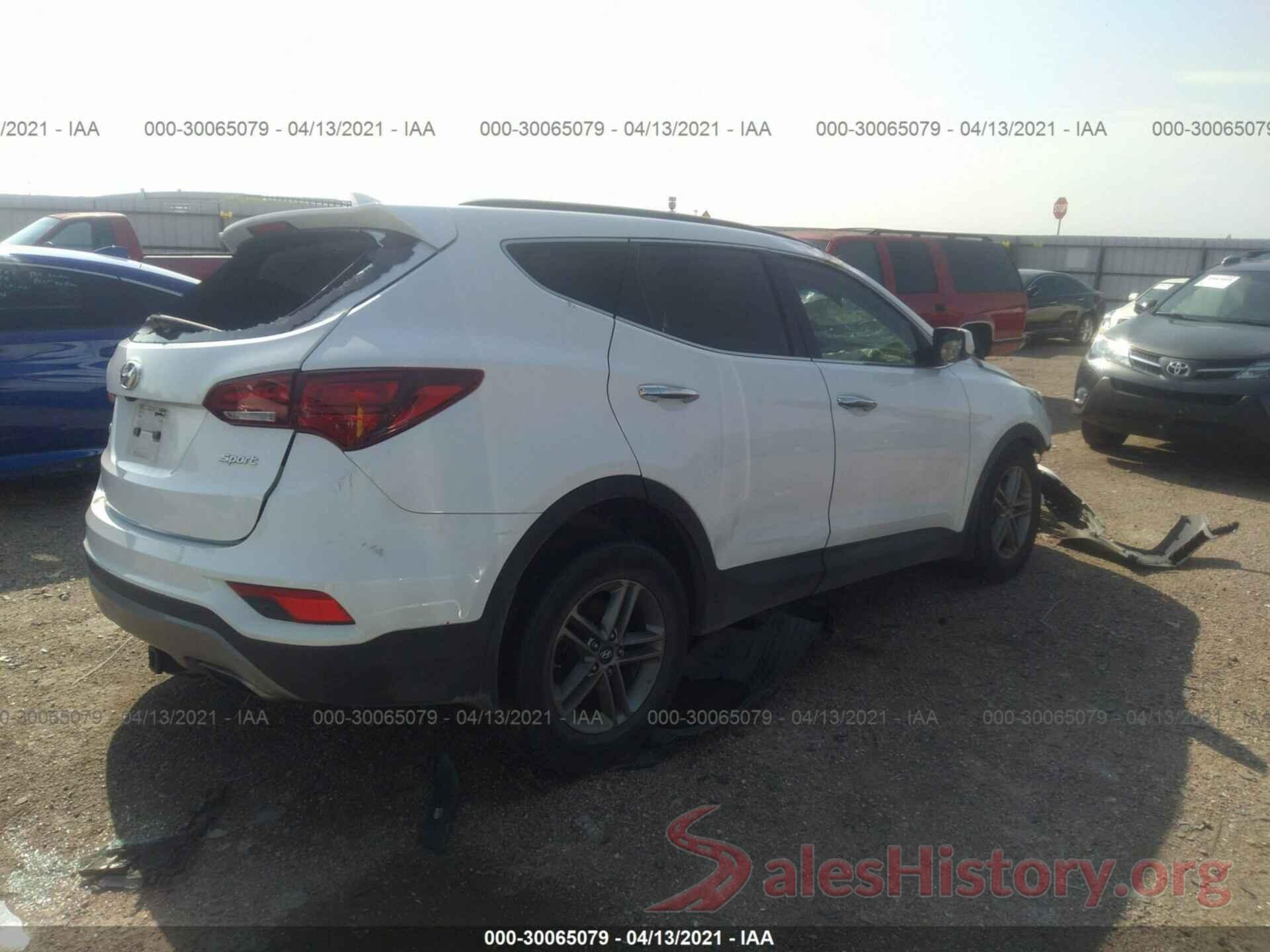 5NMZU3LB6HH001482 2017 HYUNDAI SANTA FE SPORT