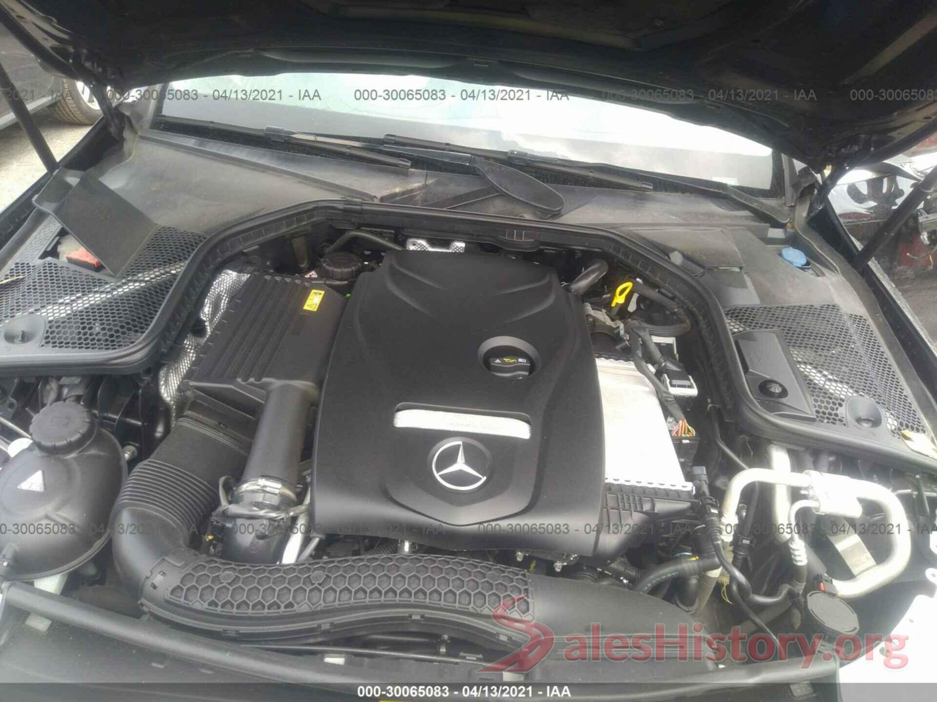 55SWF4JB3HU181266 2017 MERCEDES-BENZ C-CLASS