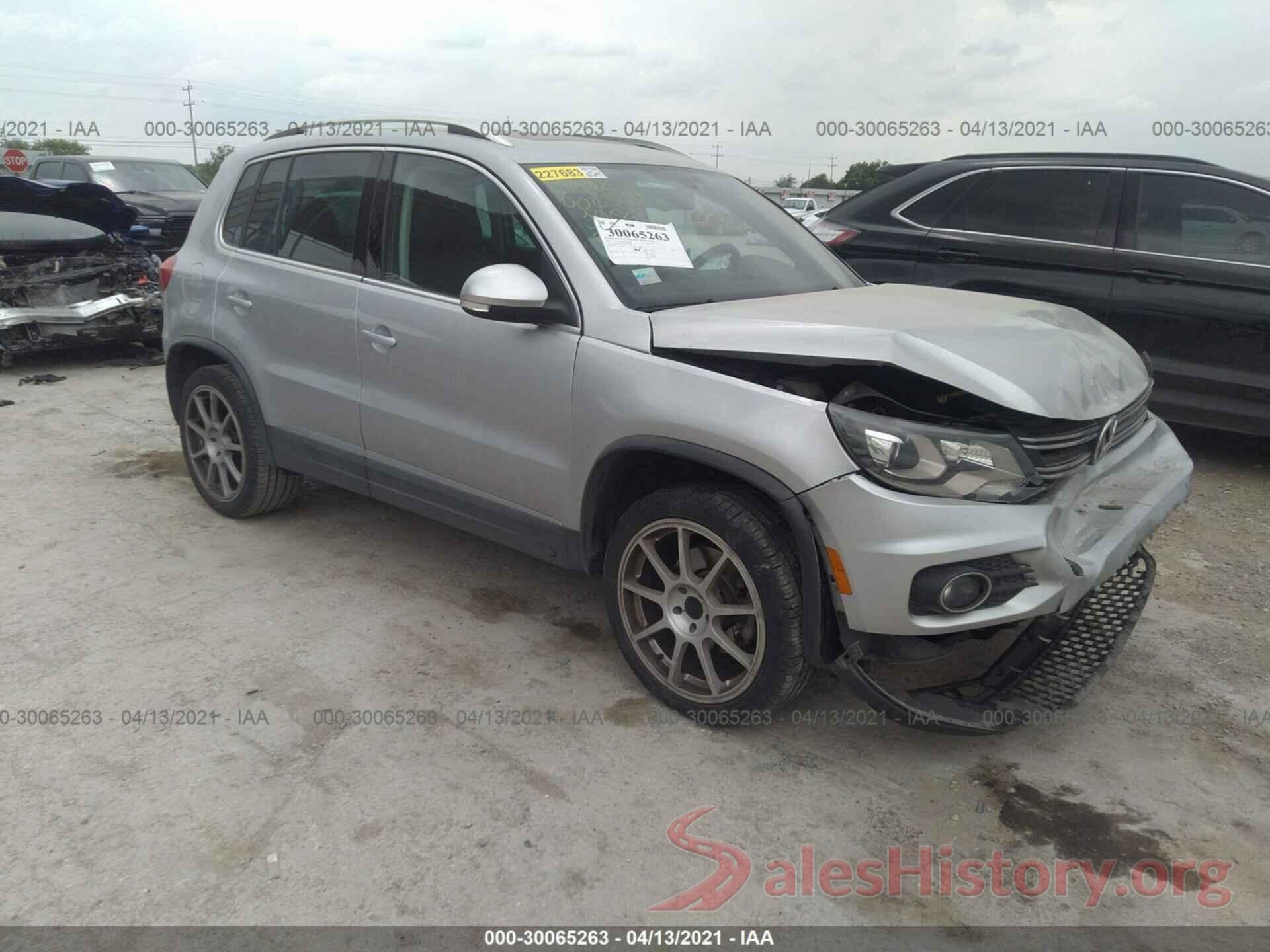 WVGAV7AX0GW560288 2016 VOLKSWAGEN TIGUAN