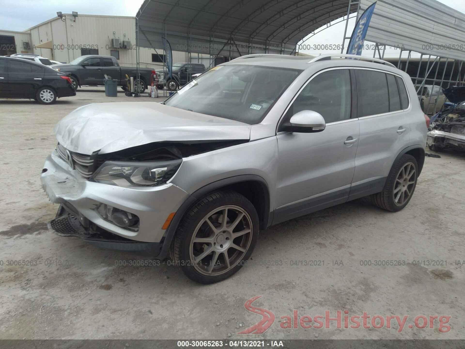 WVGAV7AX0GW560288 2016 VOLKSWAGEN TIGUAN