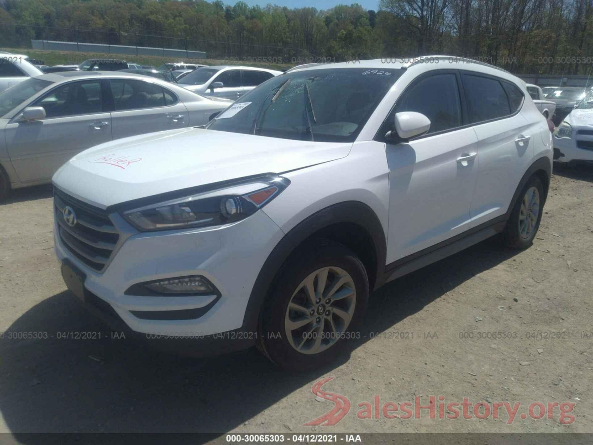 KM8J3CA48HU416926 2017 HYUNDAI TUCSON