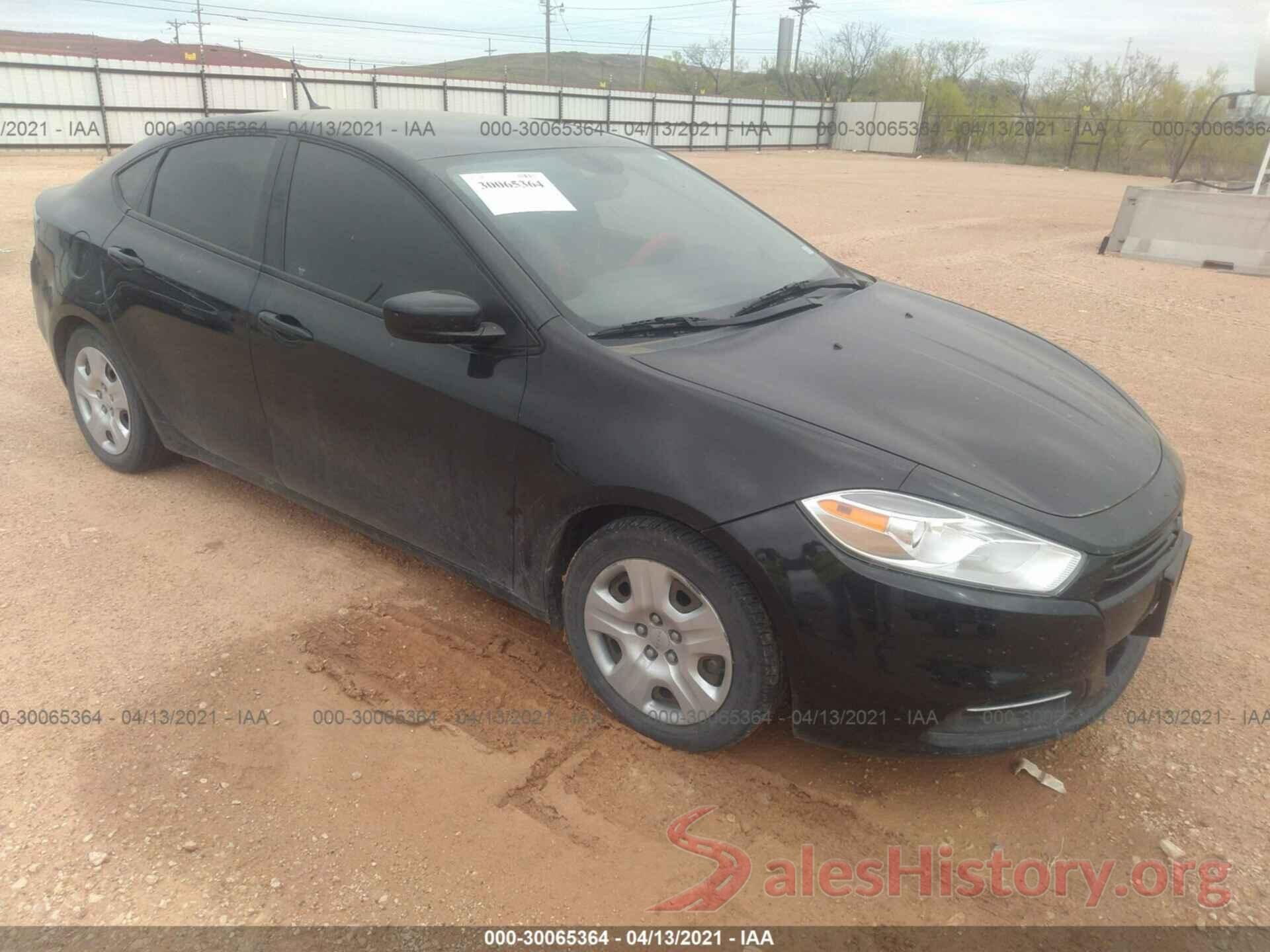 1C3CDFAA9GD503741 2016 DODGE DART