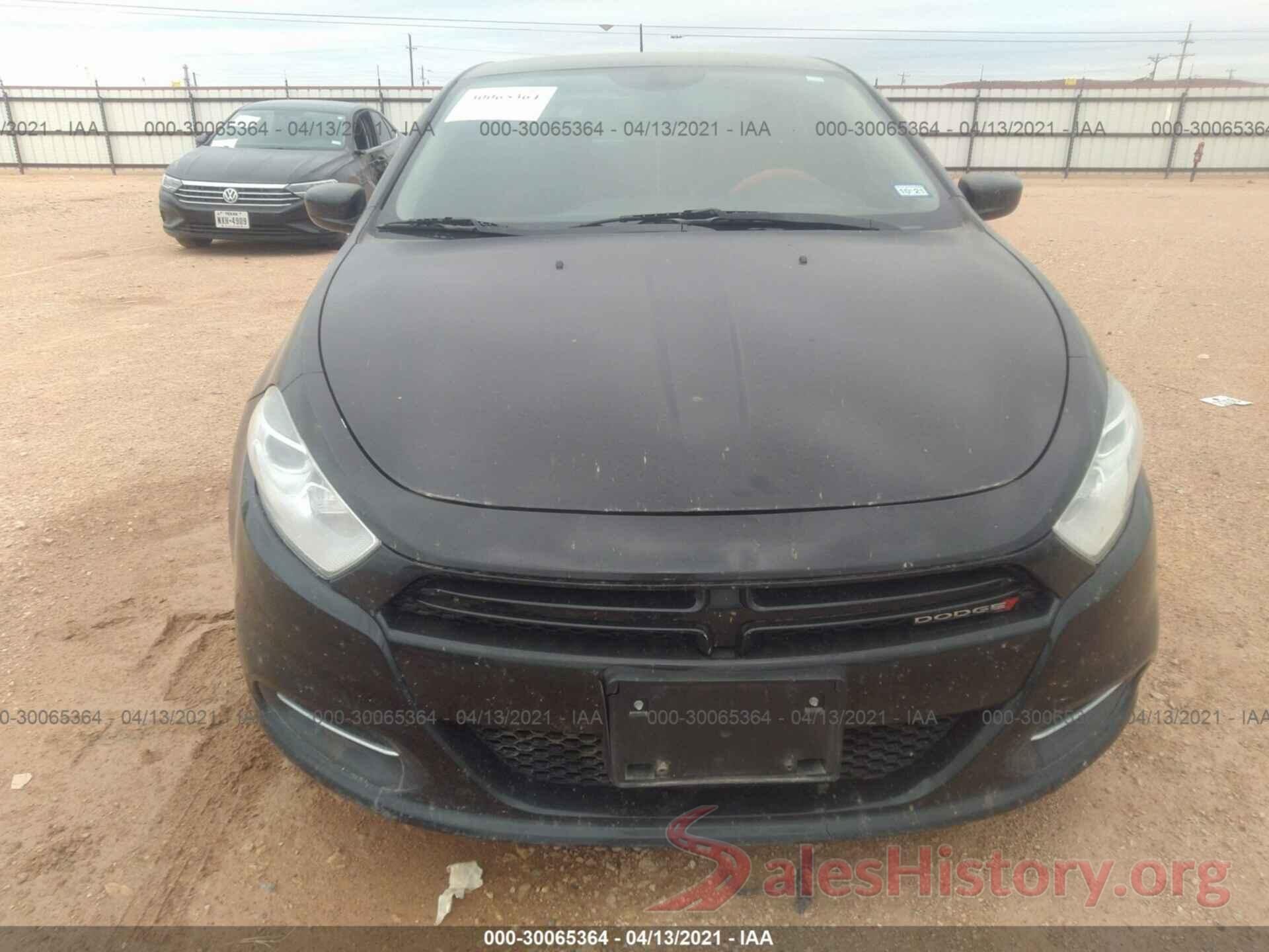 1C3CDFAA9GD503741 2016 DODGE DART