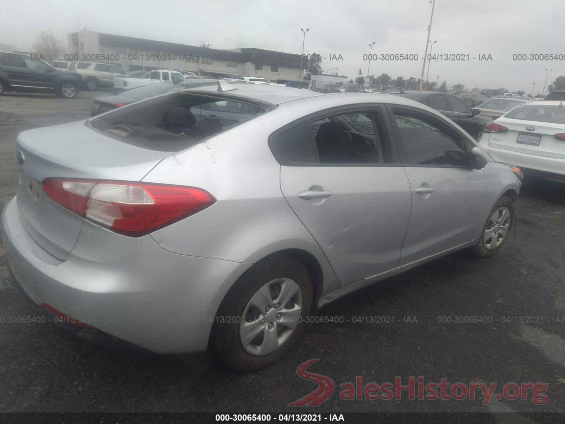 KNAFK4A66G5521751 2016 KIA FORTE