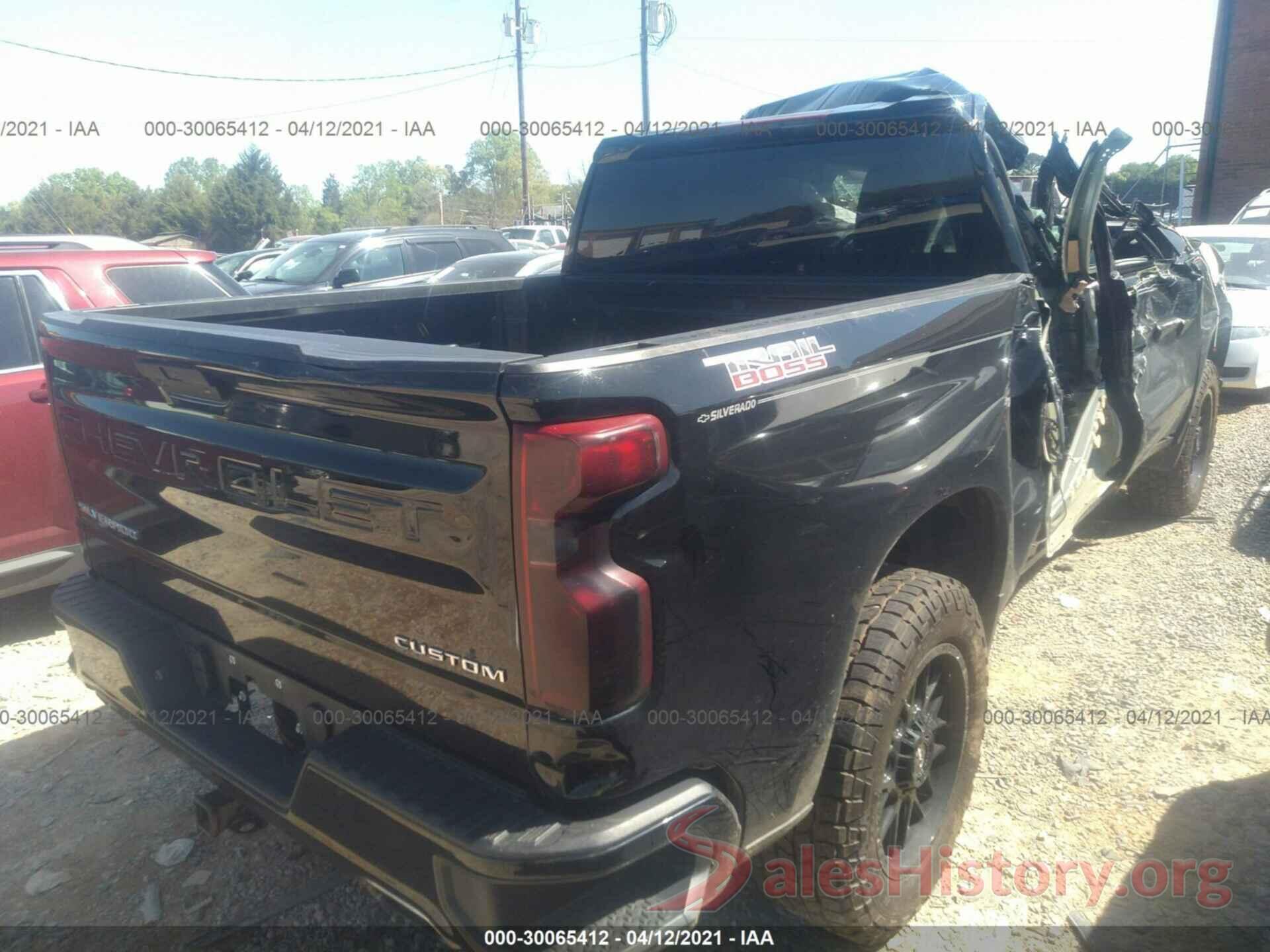 3GCPYCEF7LG169082 2020 CHEVROLET SILVERADO 1500