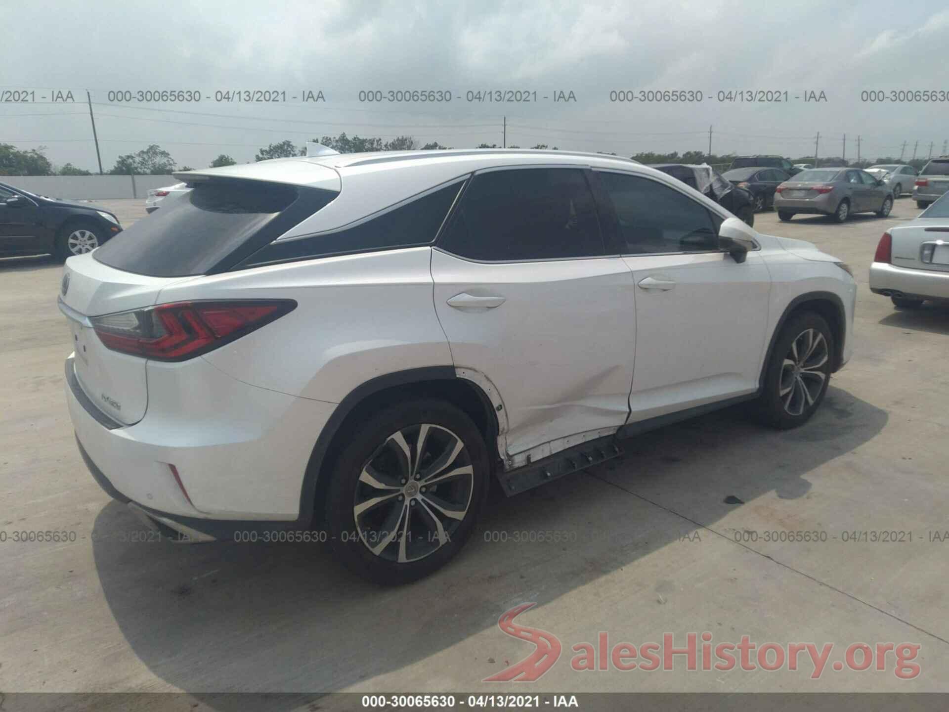 2T2ZZMCA8HC043782 2017 LEXUS RX