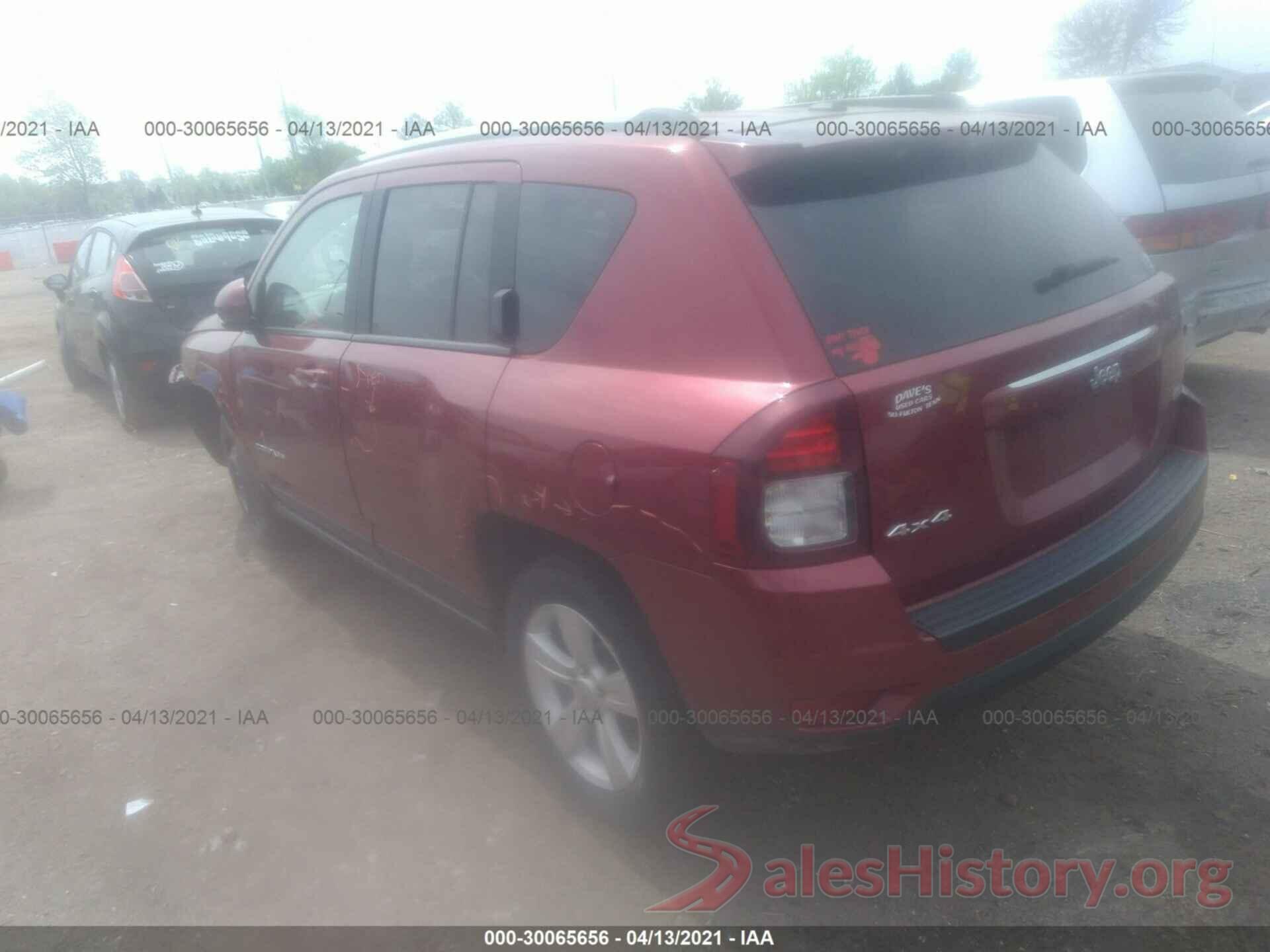 1C4NJDEB2GD663299 2016 JEEP COMPASS