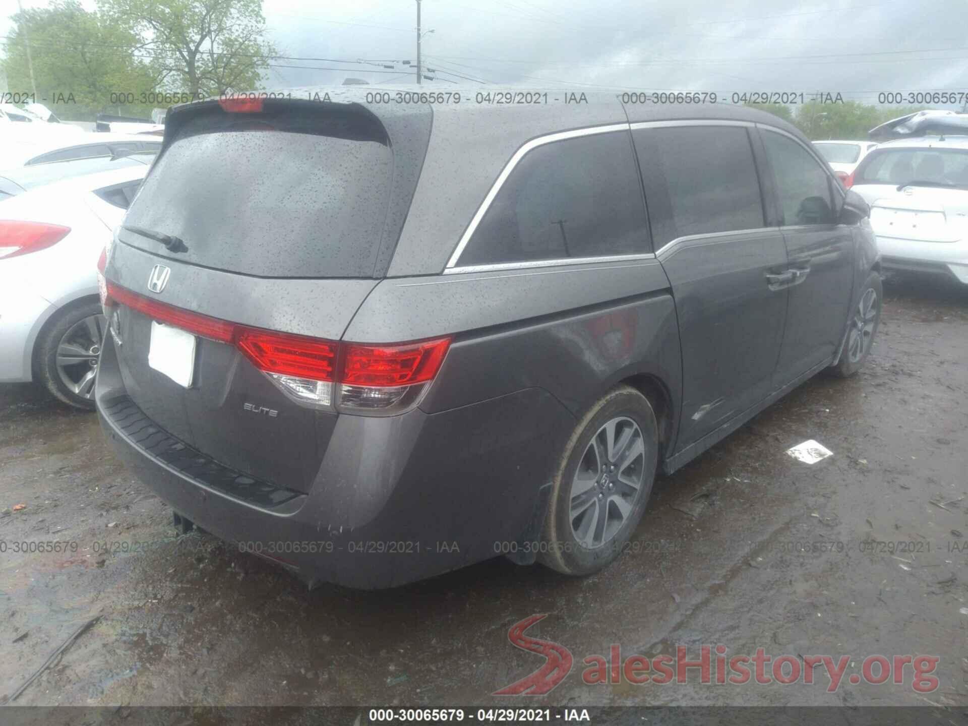 5FNRL5H96GB146087 2016 HONDA ODYSSEY