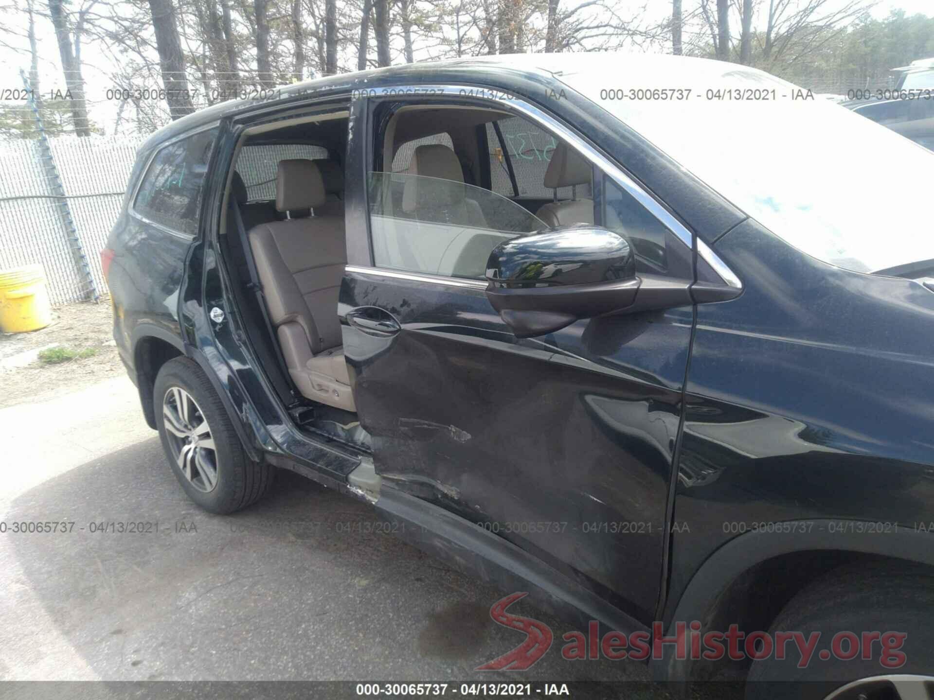 5FNYF6H54JB006519 2018 HONDA PILOT