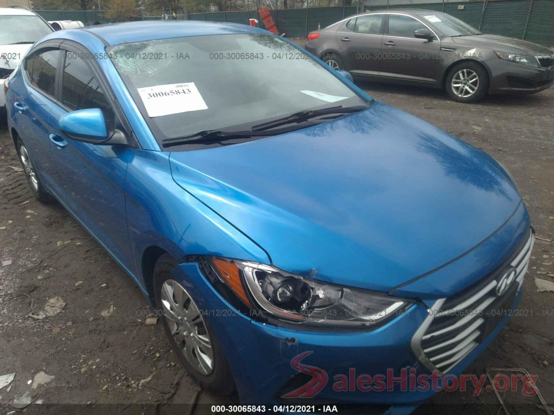 KMHD74LF5HU127198 2017 HYUNDAI ELANTRA