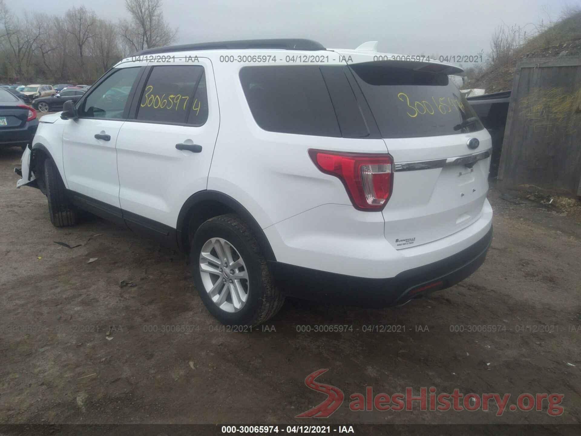 1FM5K8B86GGB52220 2016 FORD EXPLORER