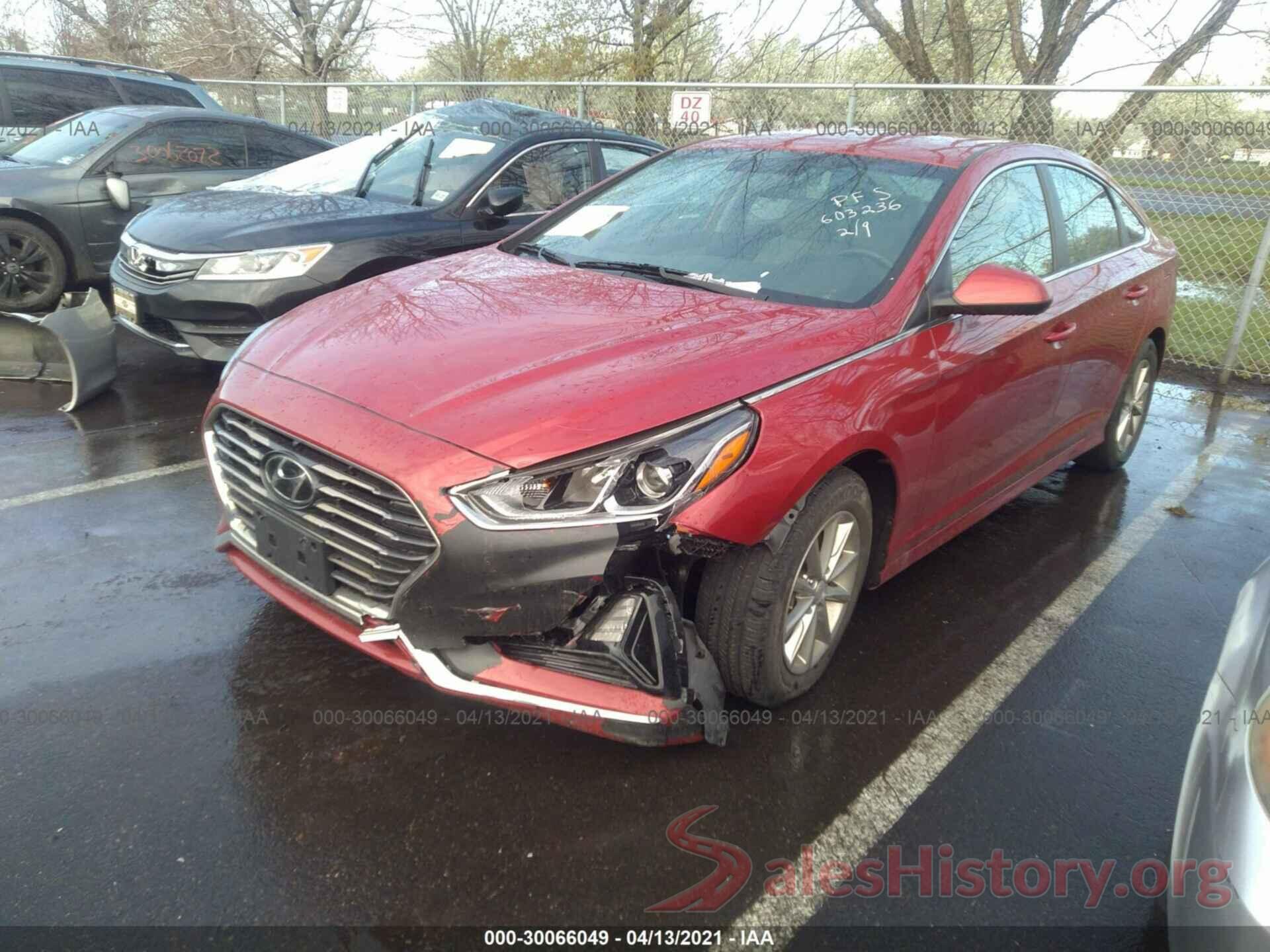 5NPE24AF9JH603236 2018 HYUNDAI SONATA