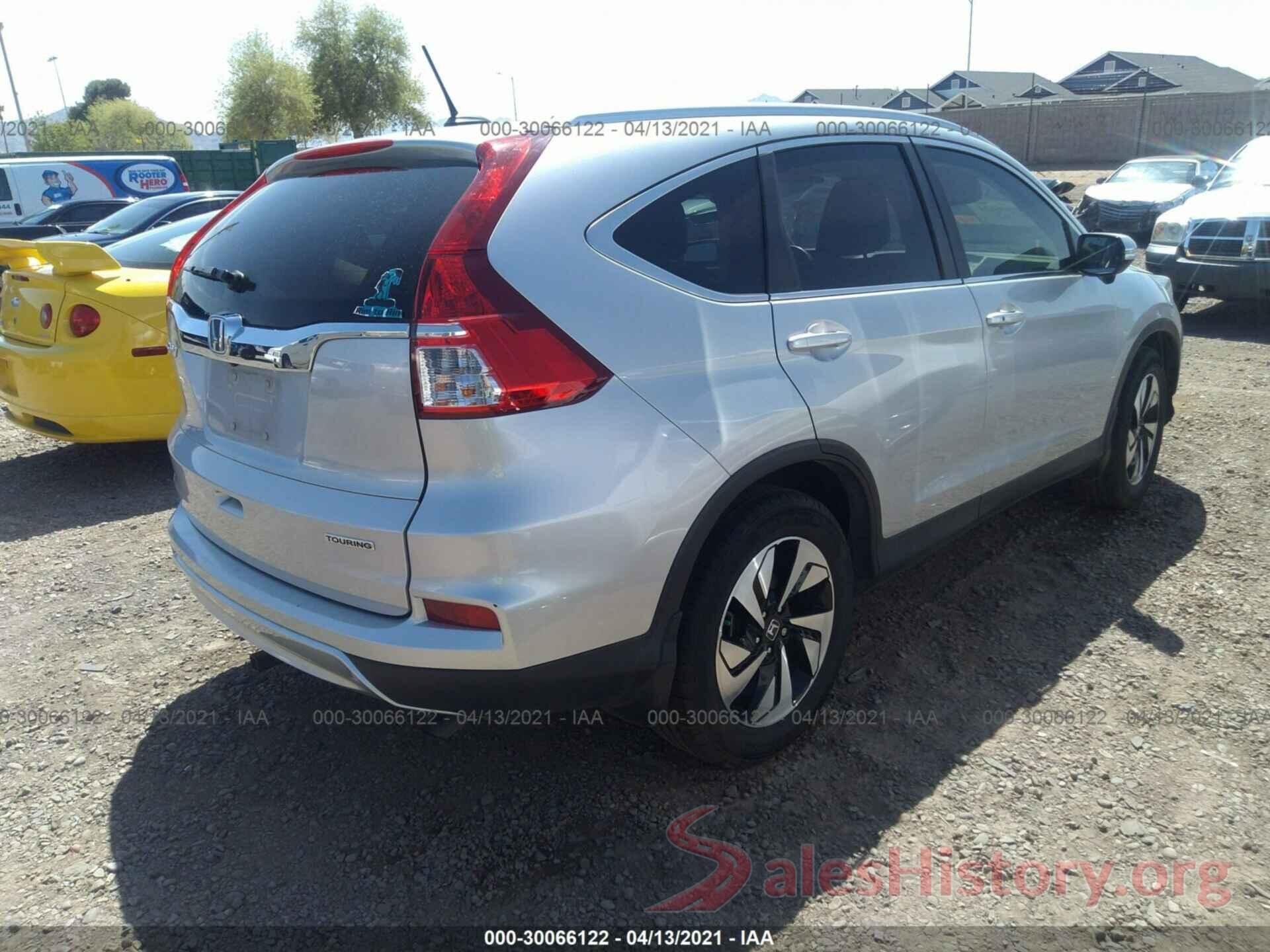 5J6RM3H9XGL009758 2016 HONDA CR-V