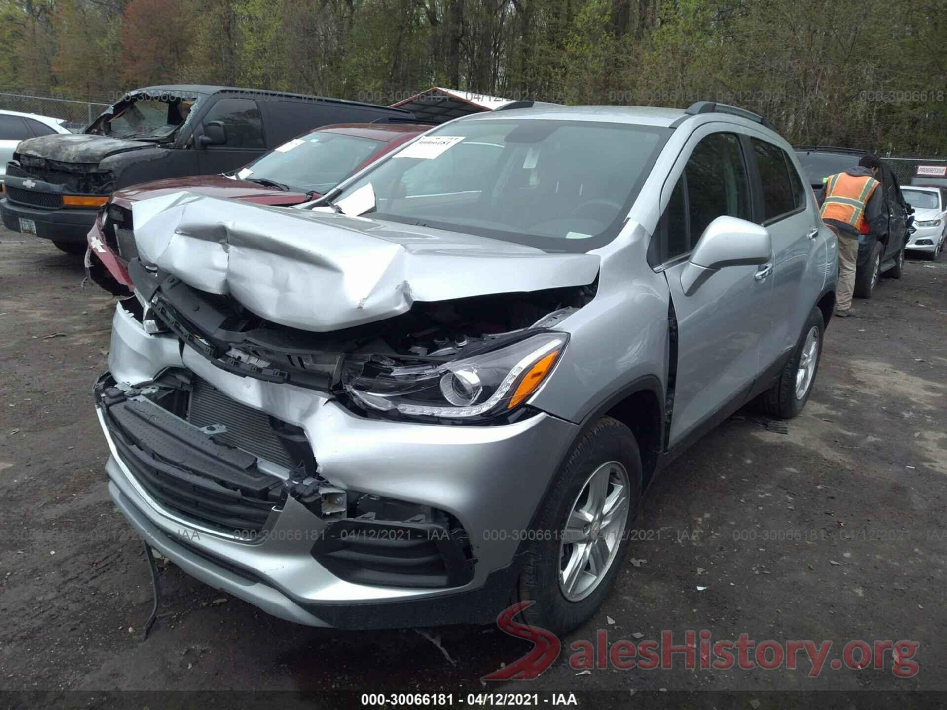 3GNCJPSB9KL357482 2019 CHEVROLET TRAX