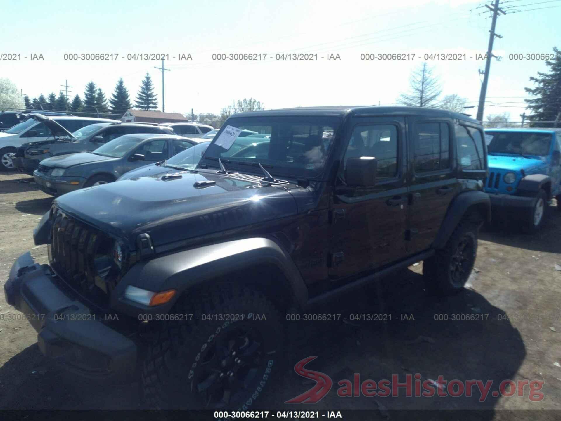 1C4HJXDG9MW606979 2021 JEEP WRANGLER