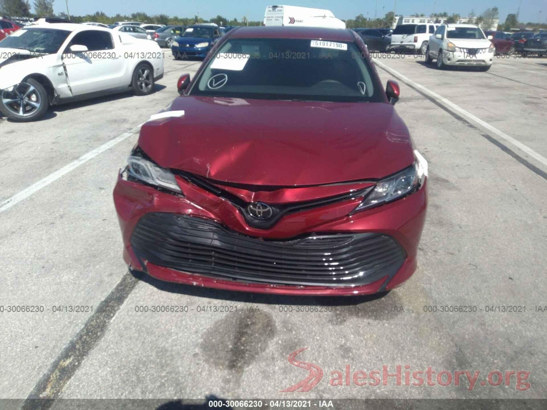 4T1B11HK4KU246865 2019 TOYOTA CAMRY