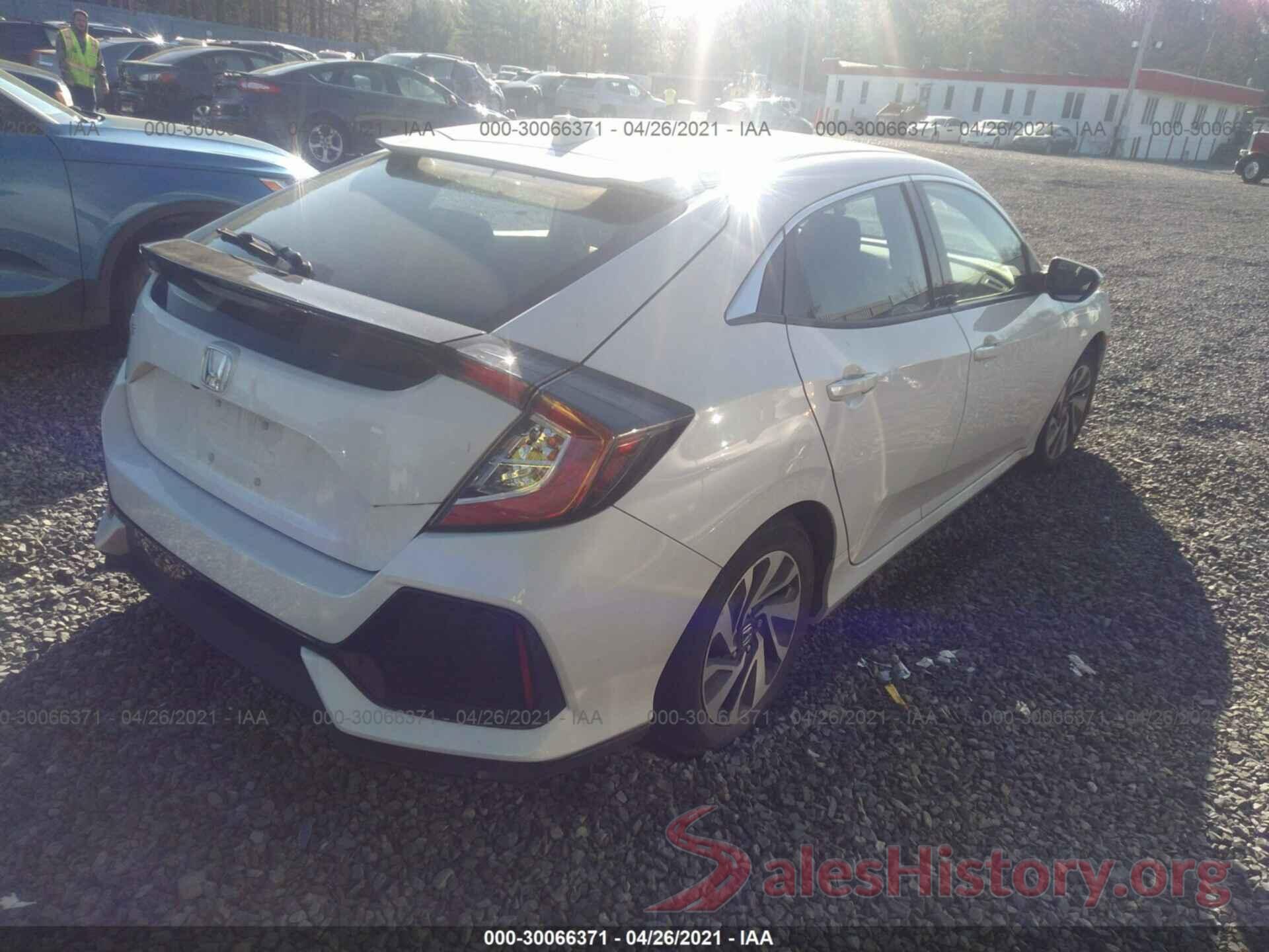 SHHFK7H21JU408057 2018 HONDA CIVIC HATCHBACK