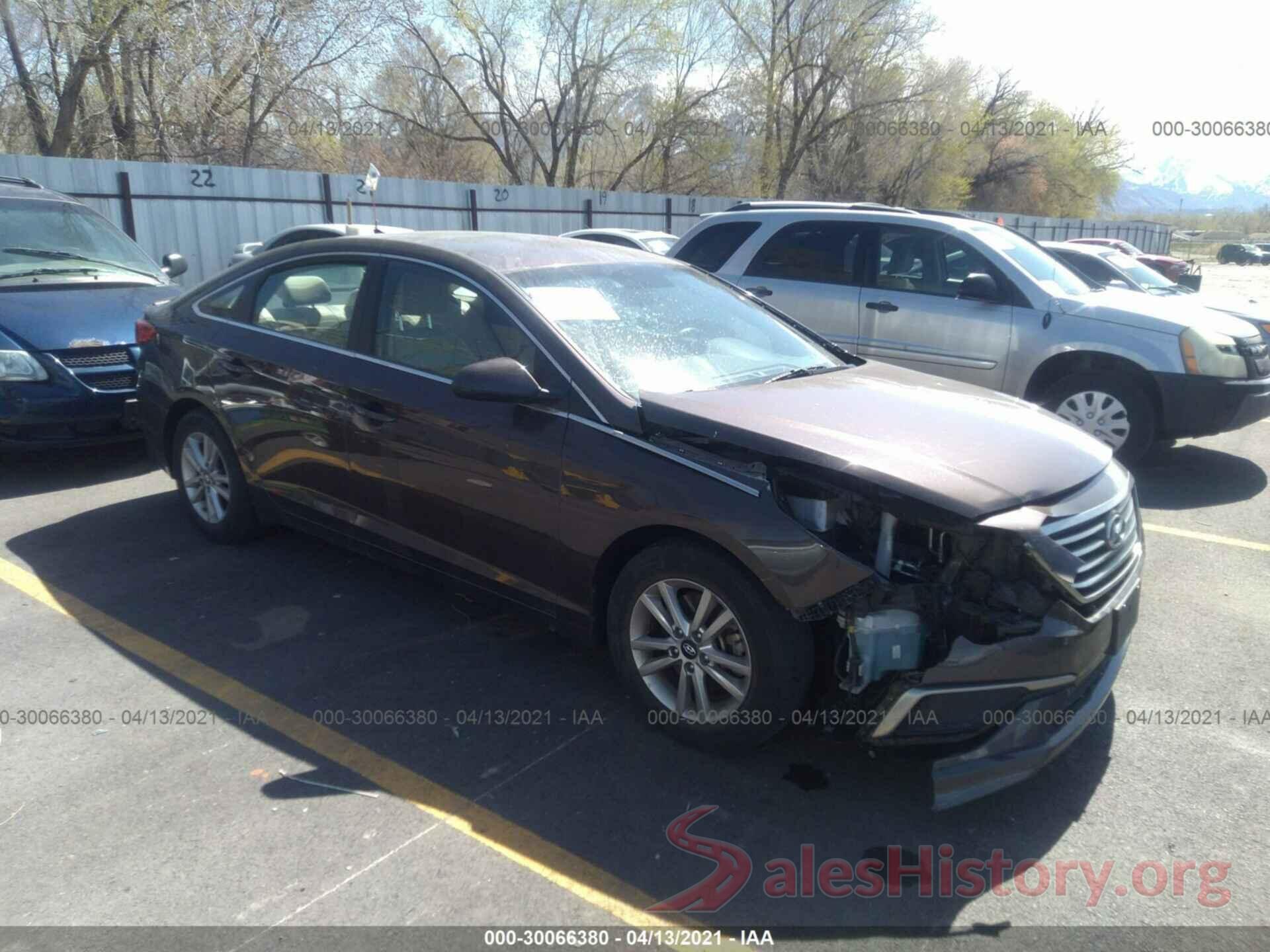 5NPE24AF4GH361772 2016 HYUNDAI SONATA