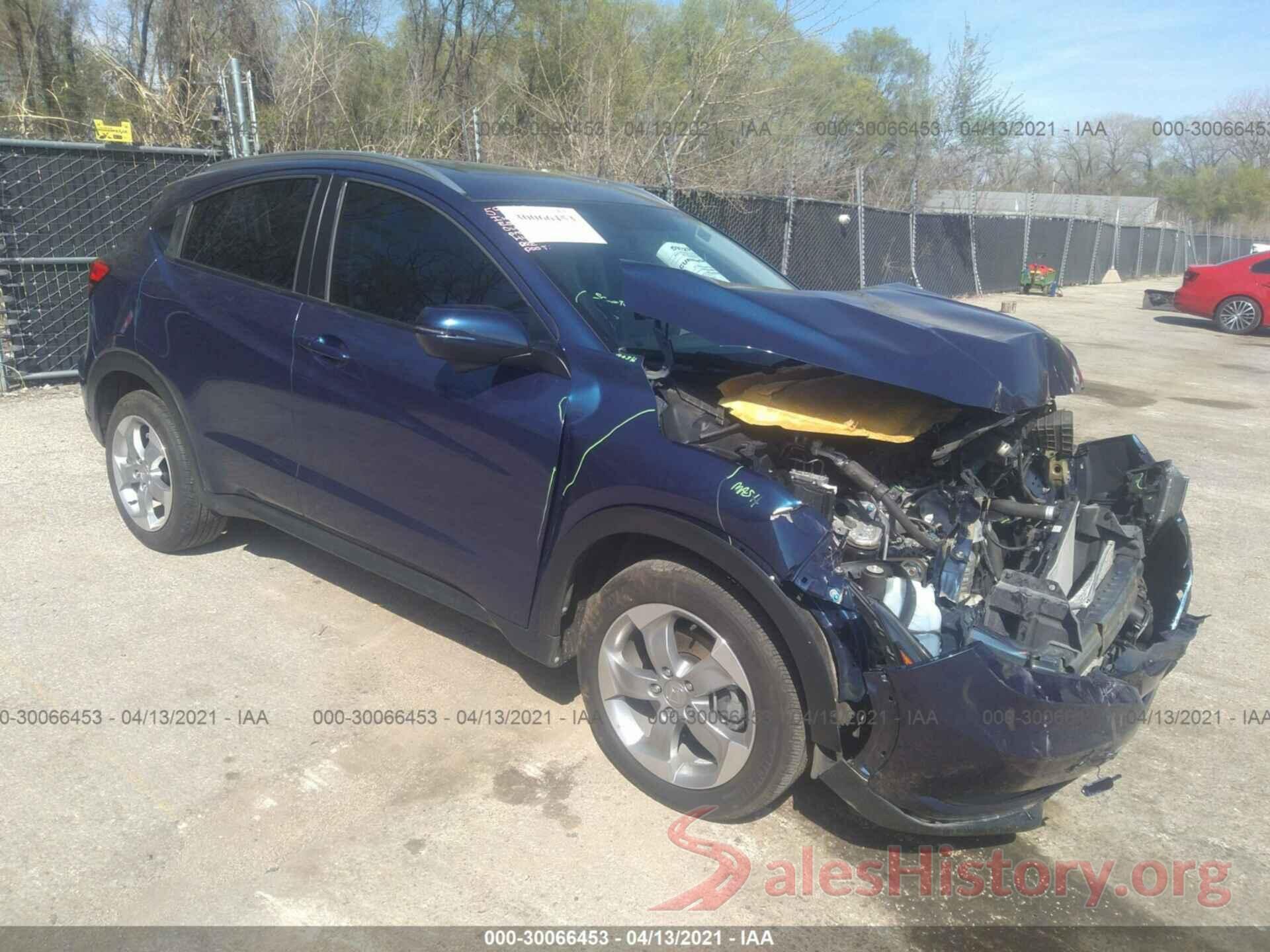 3CZRU6H76HM718154 2017 HONDA HR-V