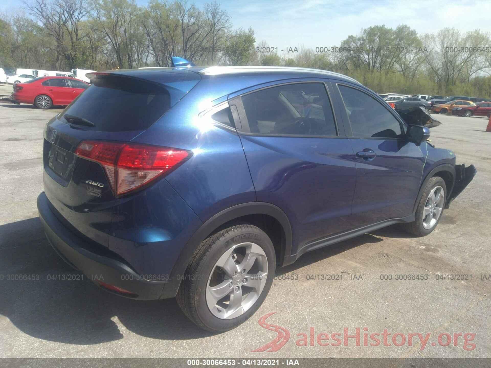 3CZRU6H76HM718154 2017 HONDA HR-V