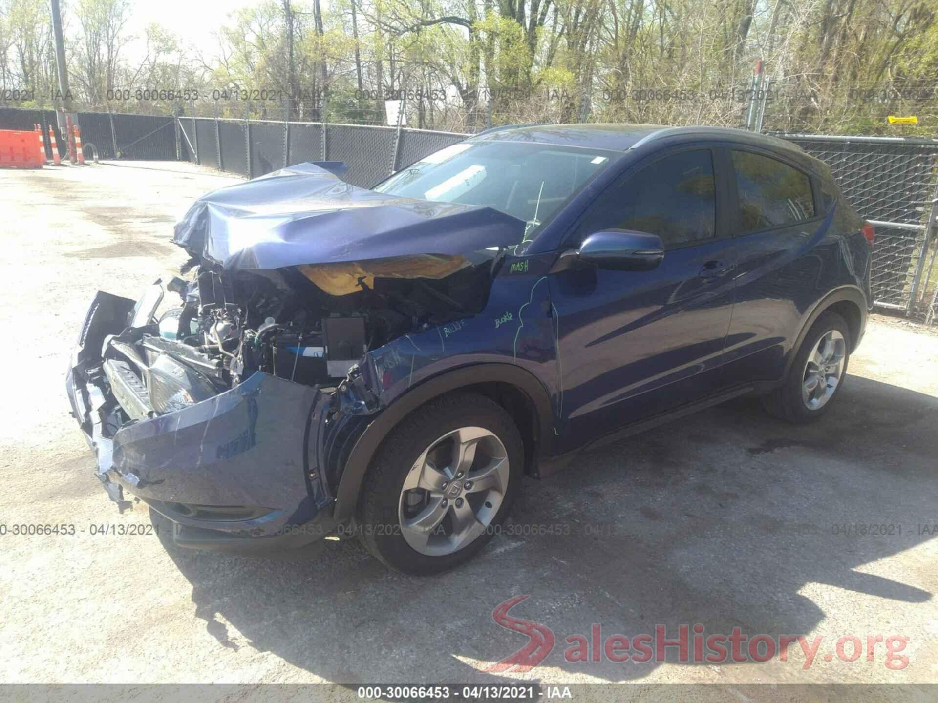 3CZRU6H76HM718154 2017 HONDA HR-V