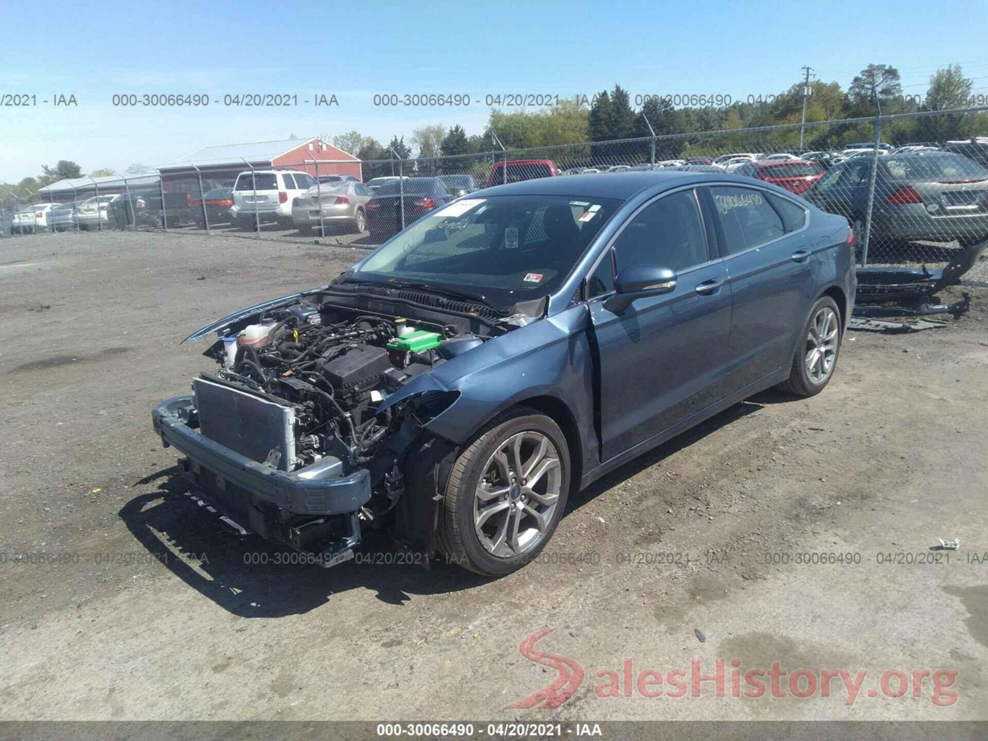 3FA6P0CD4KR150724 2019 FORD FUSION