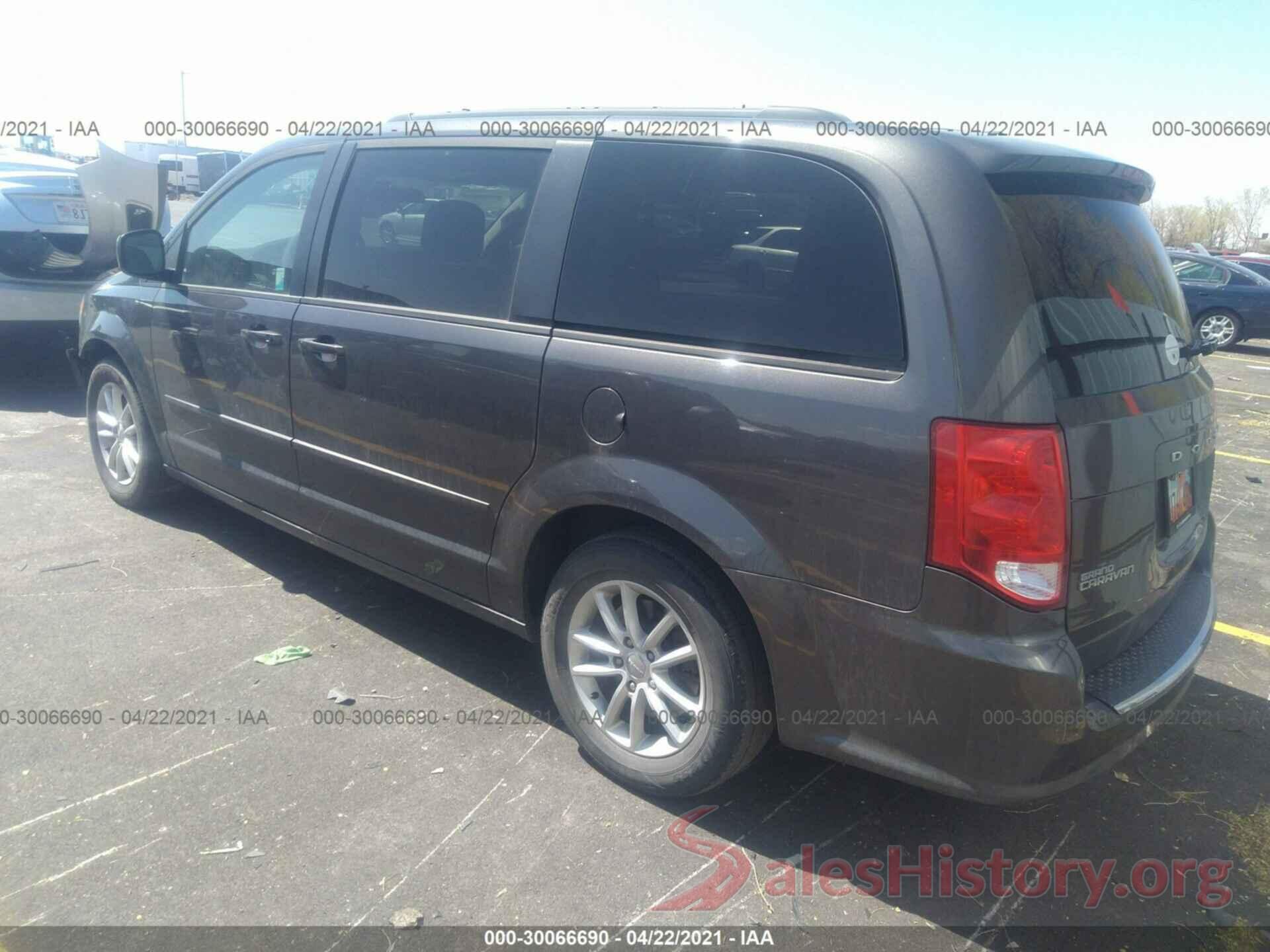 2C4RDGCG2GR324337 2016 DODGE GRAND CARAVAN